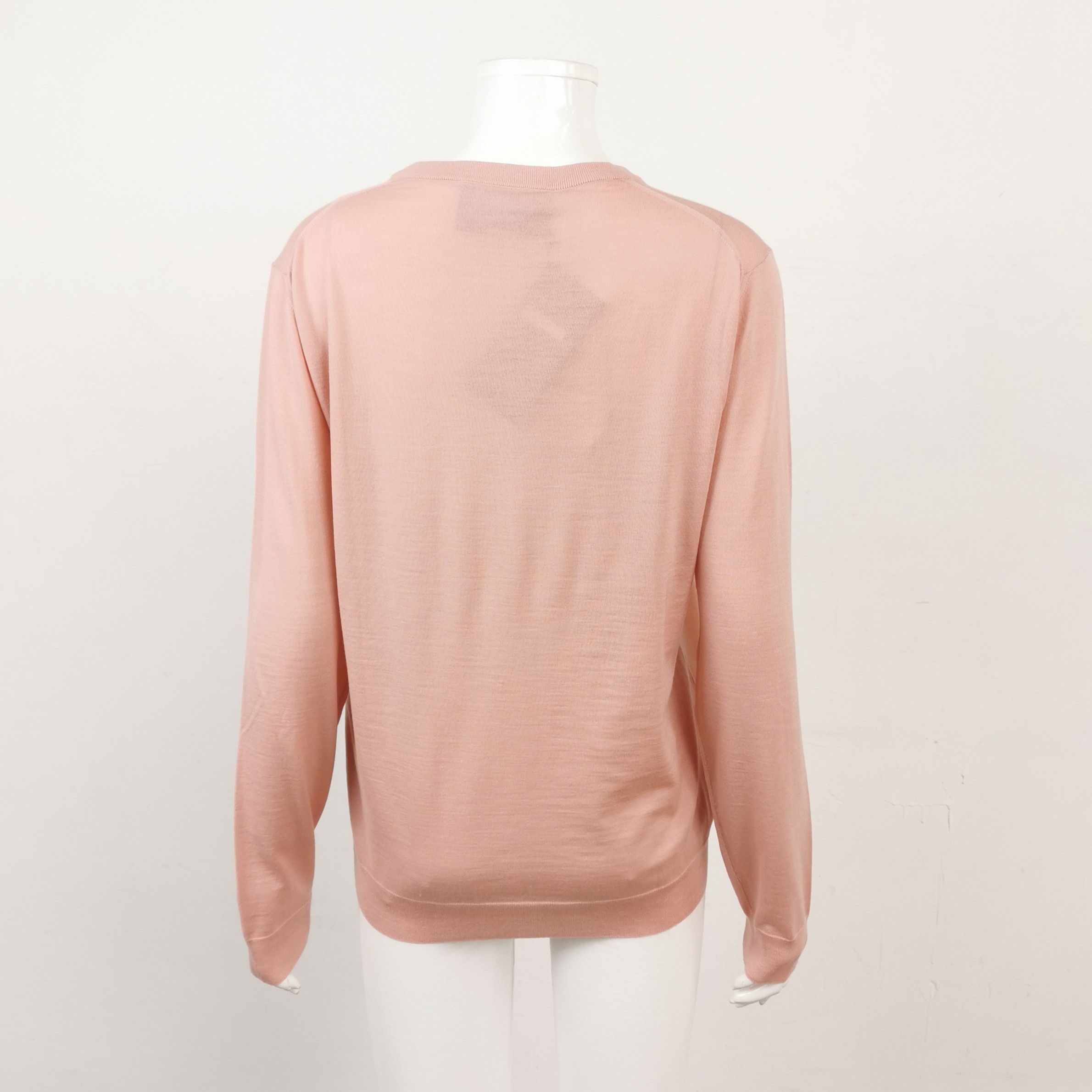 Gucci Gucci Pink Interlocking G Knit Sweater Size L Size US L / EU 52-54 / 3 - 2 Thumbnail