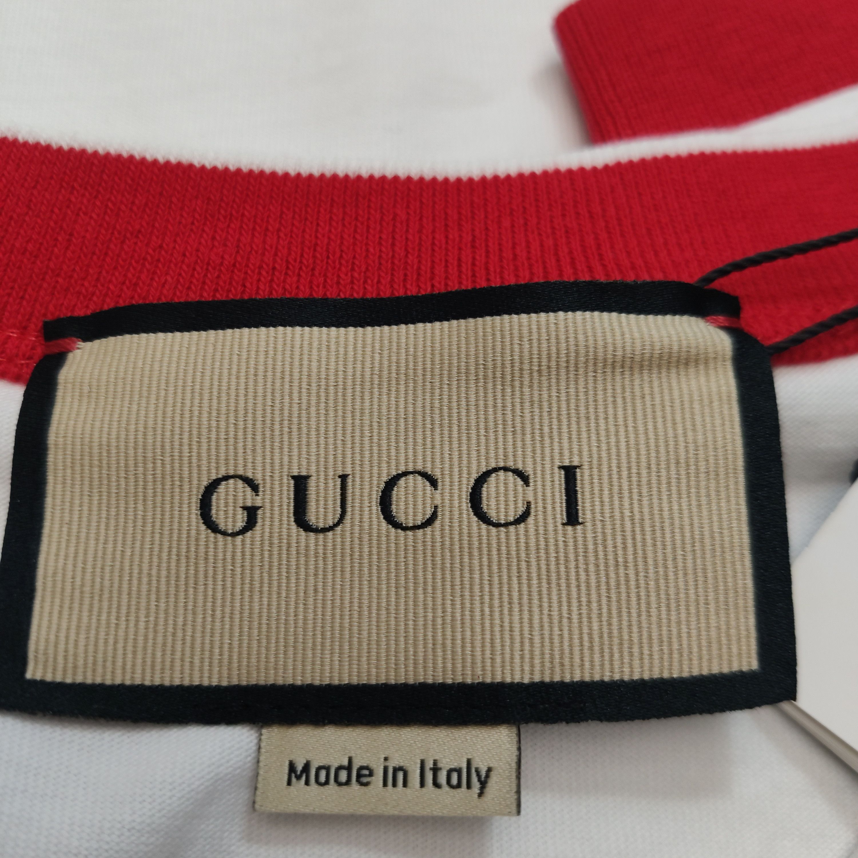 Gucci Gucci Interlocking G Ringer T-Shirt Size S Size US S / EU 44-46 / 1 - 7 Thumbnail