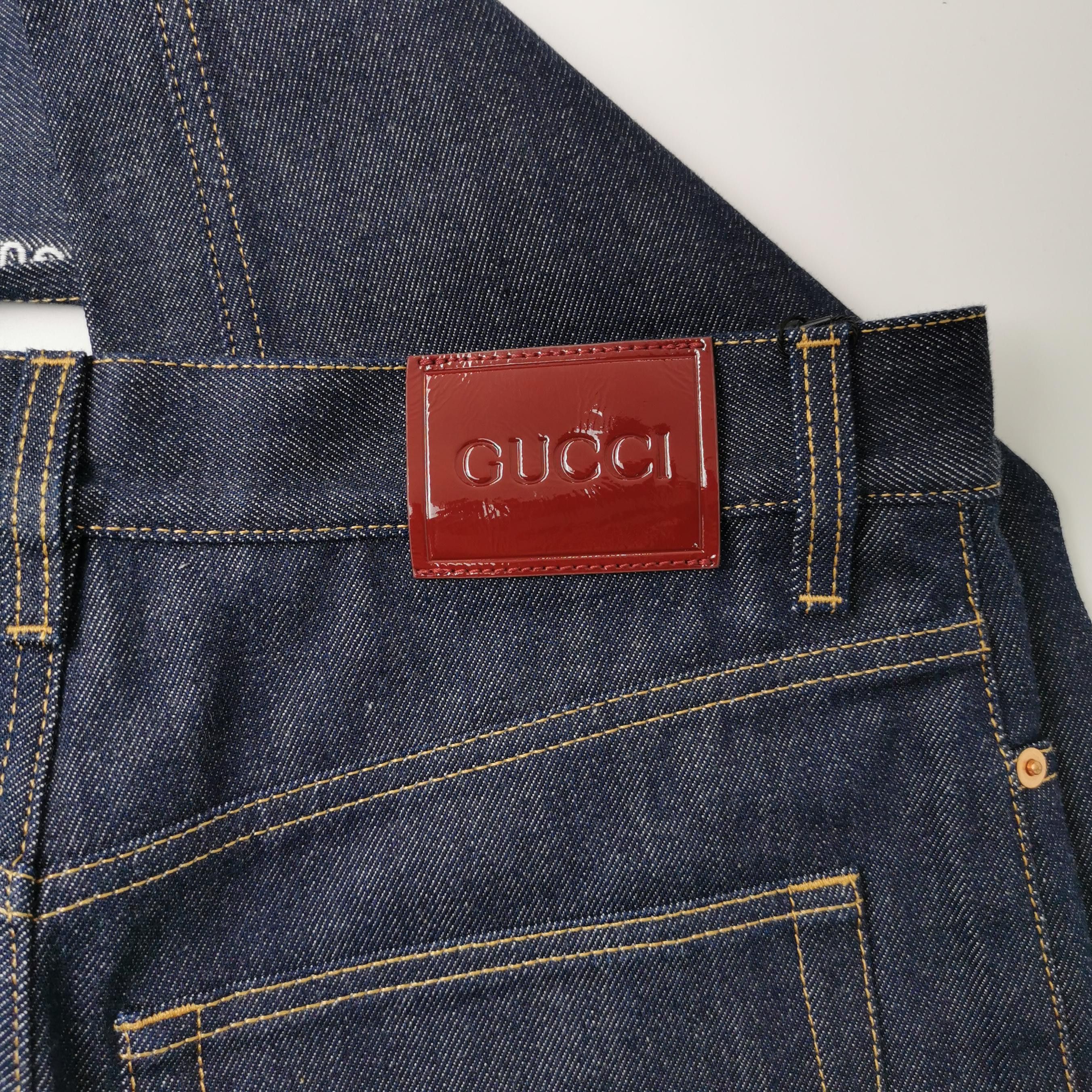 Gucci Gucci Raw Denim Selvedge Jeans Size 25 Size 25" / US 0 / IT 36 - 3 Thumbnail