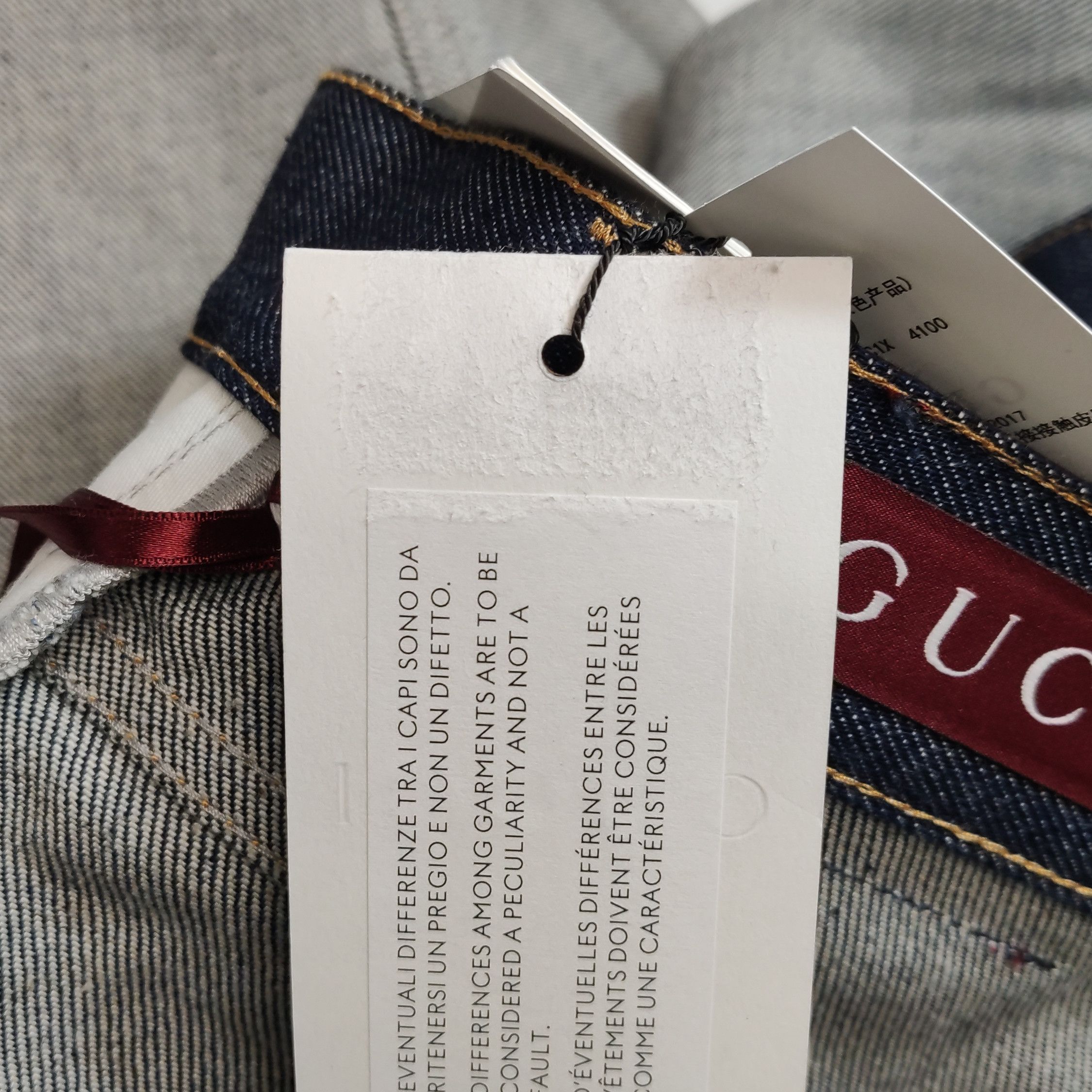 Gucci Gucci Selvedge Denim Jeans Size 27 Size US 27 - 11 Thumbnail
