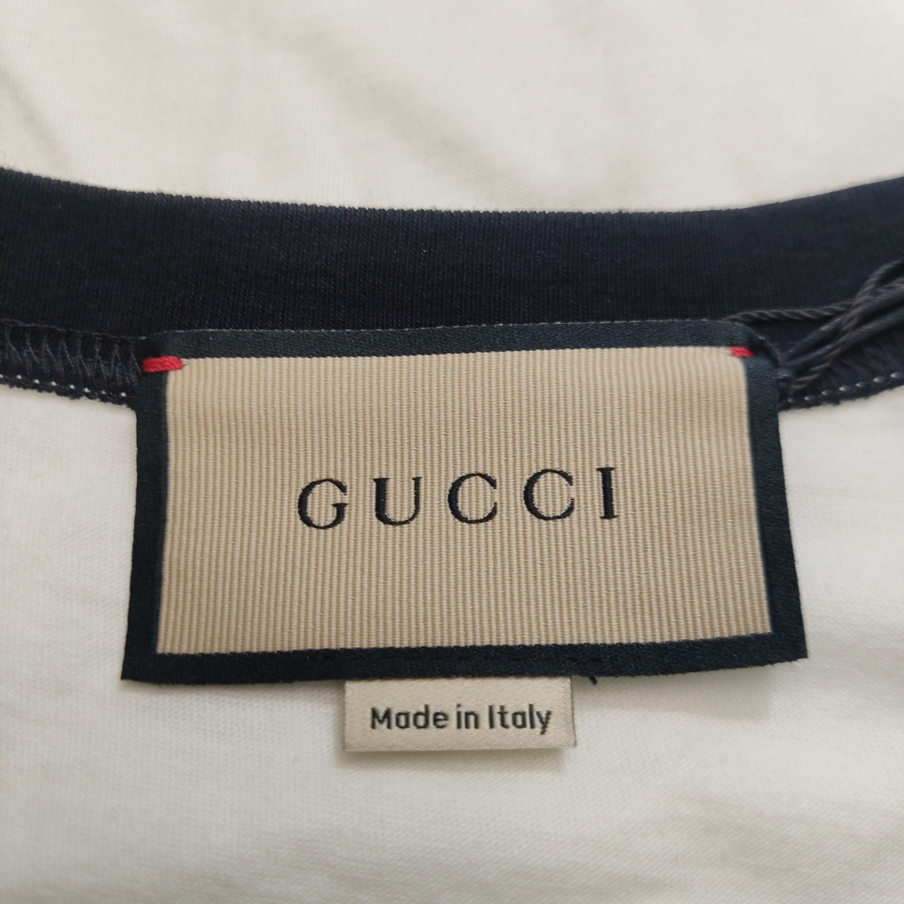 Gucci Gucci Planet Graphic Raglan T-Shirt Size XXL Size US XXL / EU 58 / 5 - 6 Thumbnail