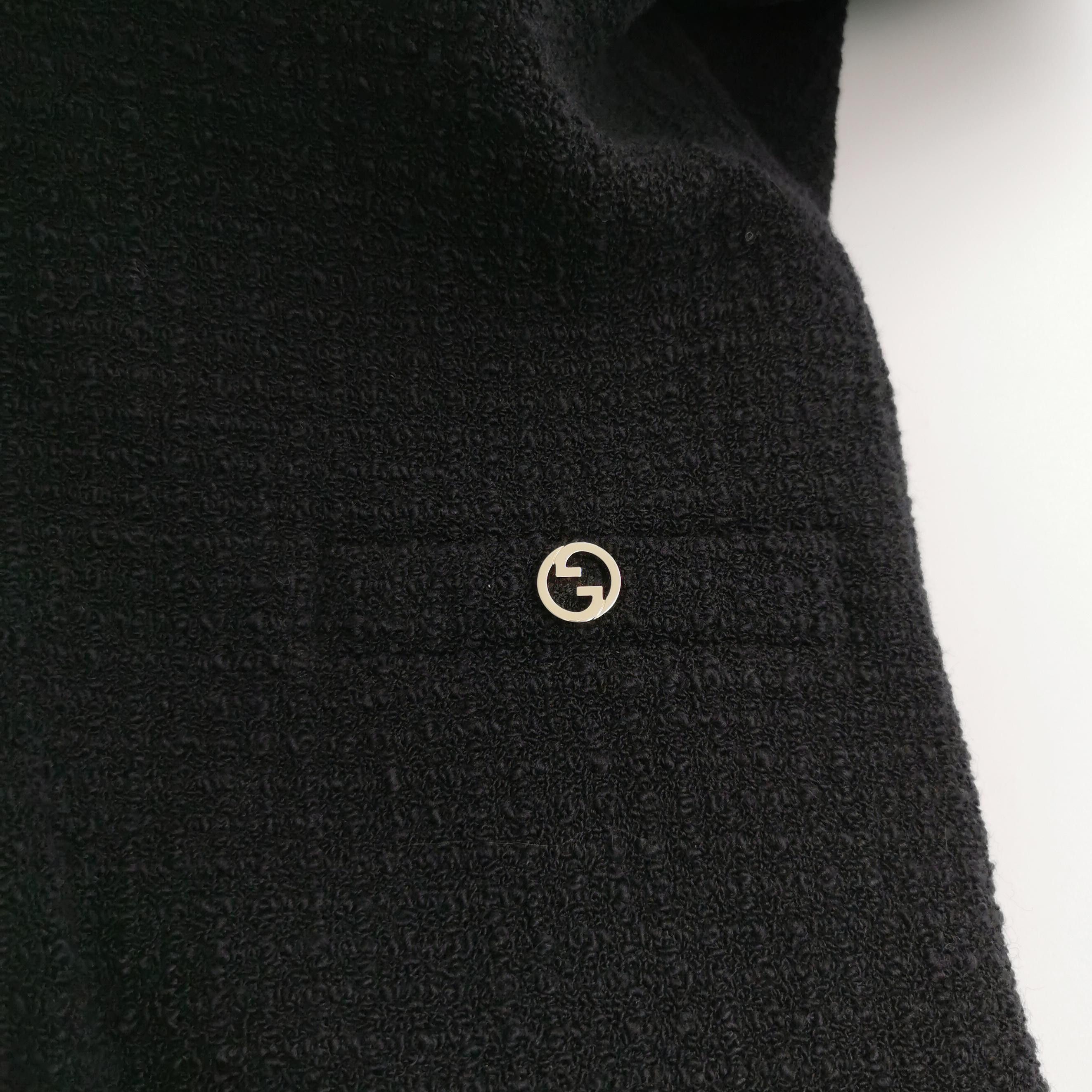 Gucci Gucci Interlocking G Wool Blend Mini Dress Size IT 40 Size S / US 4 / IT 40 - 3 Thumbnail