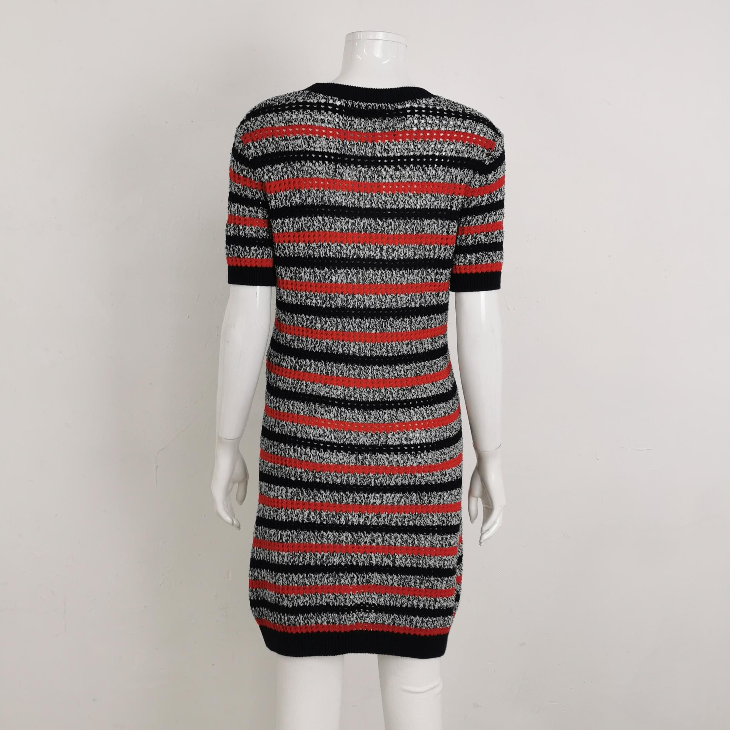Gucci Gucci Striped Knit Dress Size M Size M / US 6-8 / IT 42-44 - 2 Thumbnail
