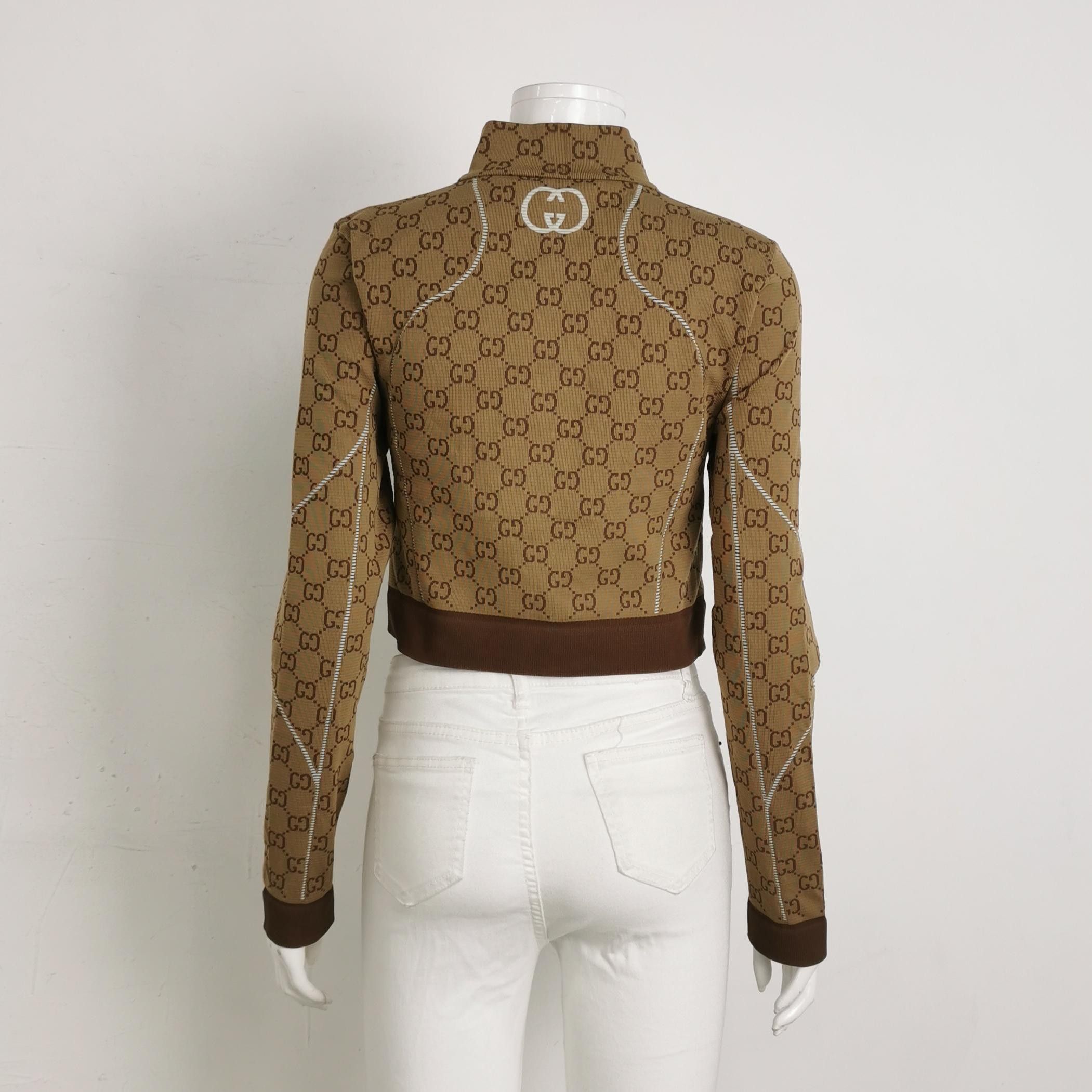 Gucci Gucci GG Monogram Zip Top Size M Size M / US 6-8 / IT 42-44 - 2 Thumbnail