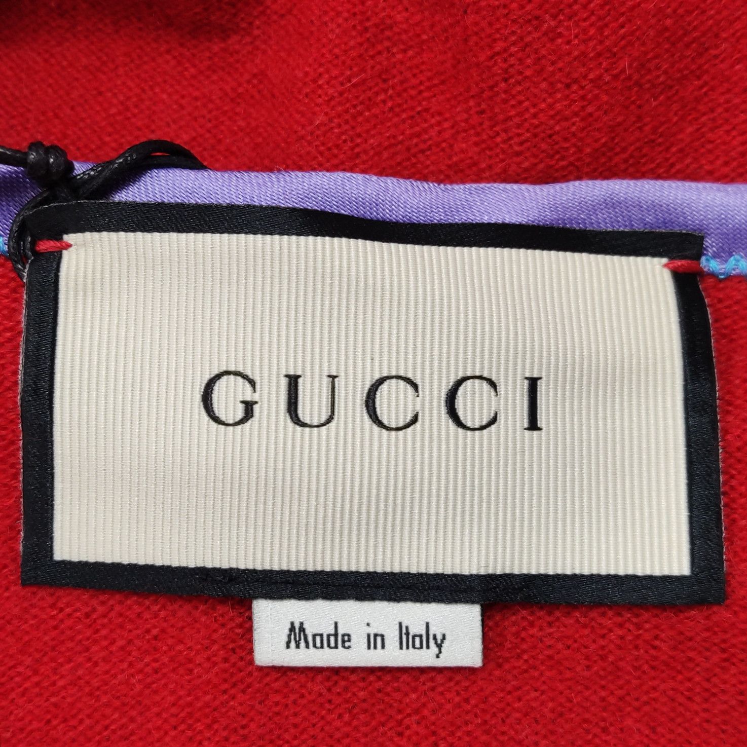 Gucci Gucci Red Bow Cashmere Sweater Size L Size L / US 10 / IT 46 - 5 Thumbnail