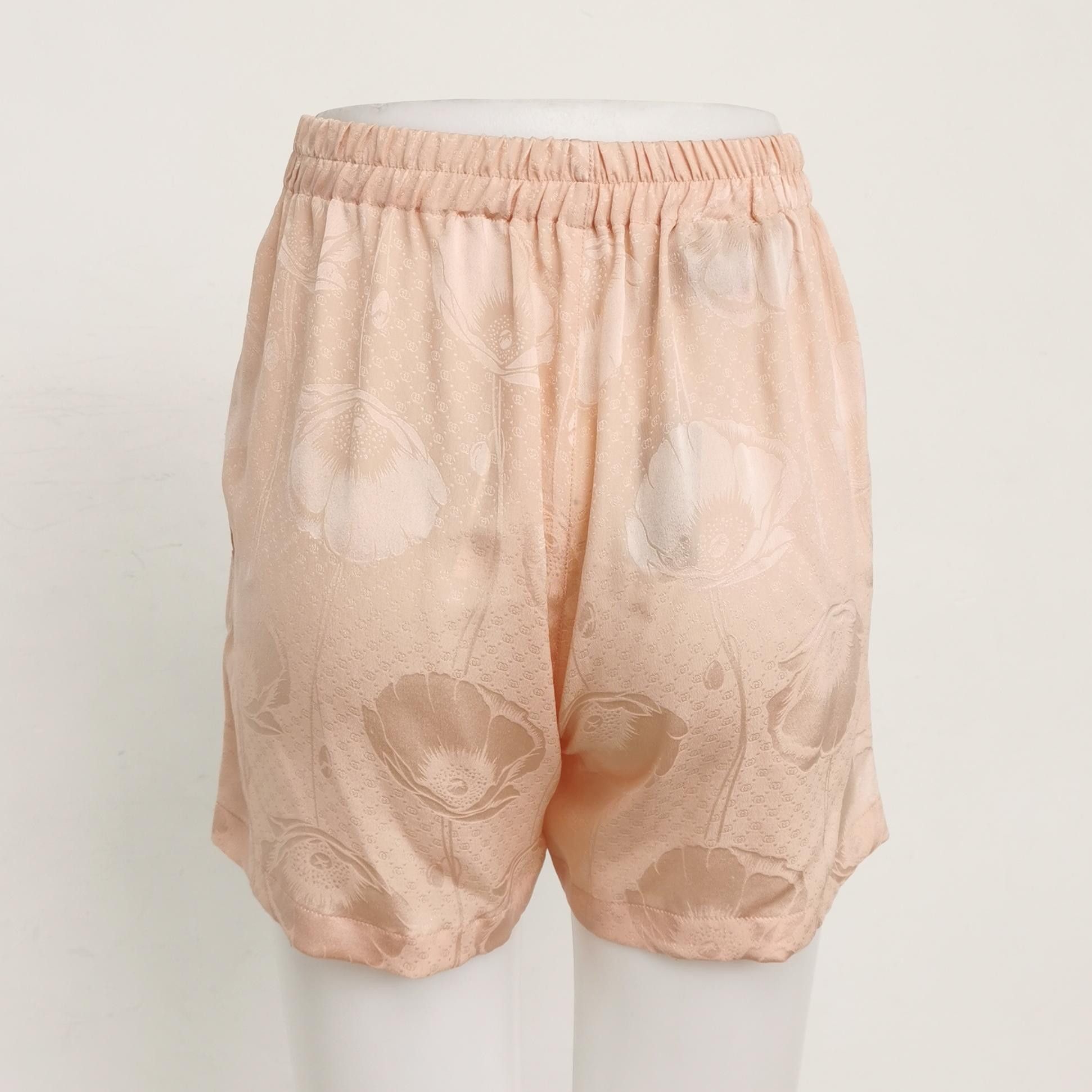 Gucci Gucci Silk Logo Shorts Size 36 Size 25" / US 0 / IT 36 - 2 Thumbnail