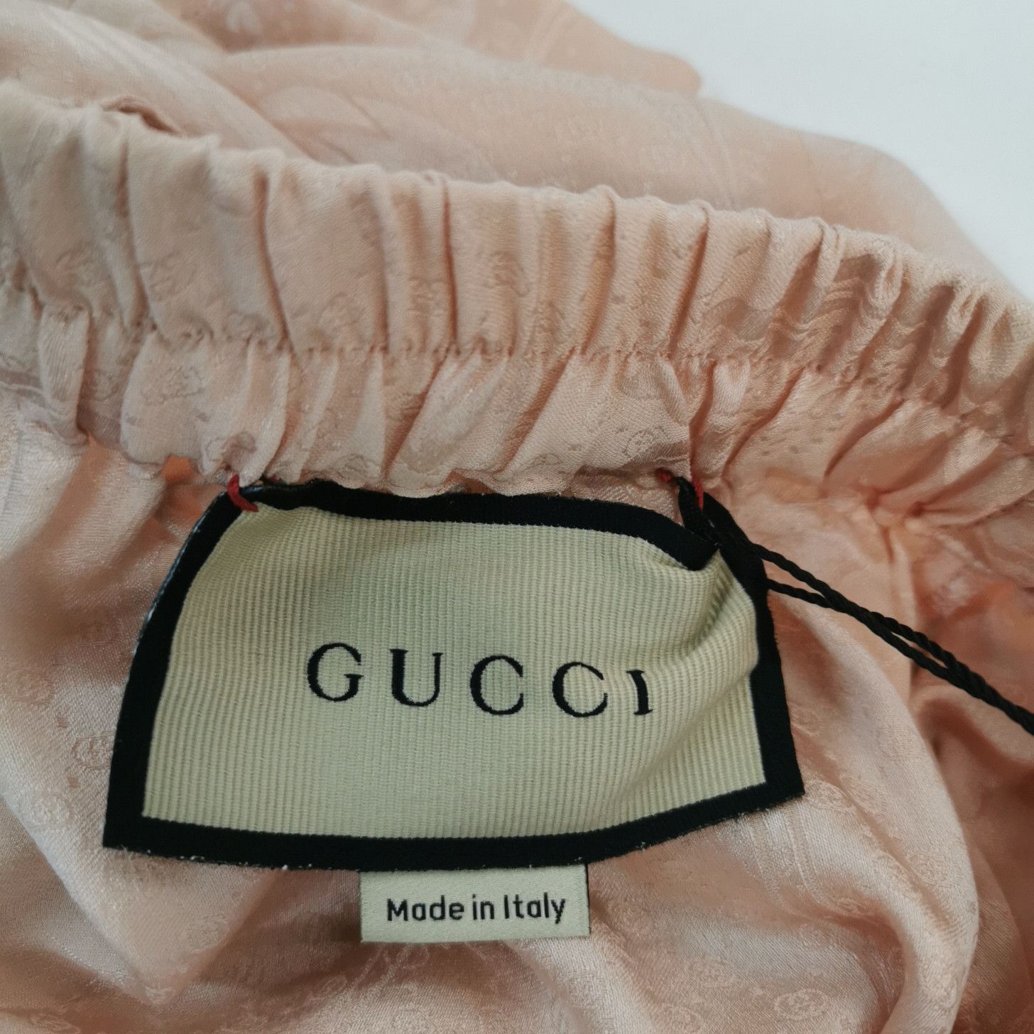 Gucci Gucci Silk Logo Shorts Size 36 Size 25" / US 0 / IT 36 - 6 Thumbnail