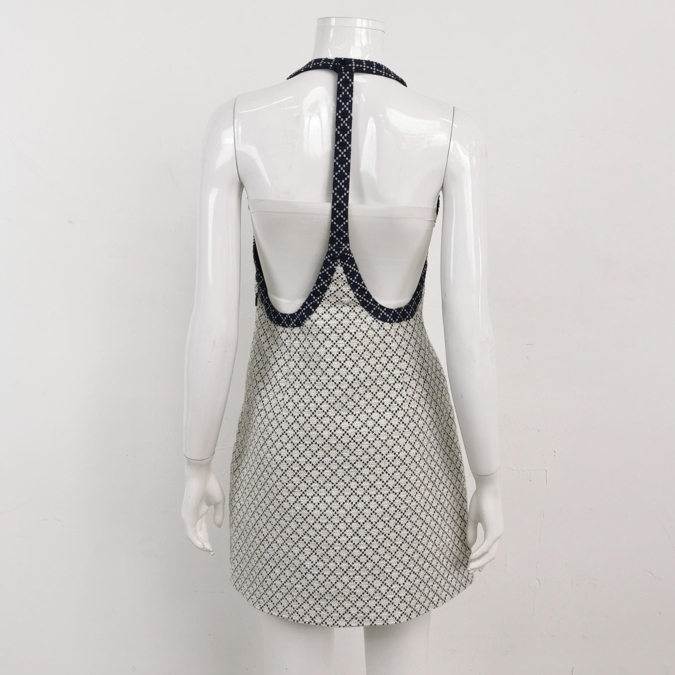 Gucci Gucci Anchor Button Tweed Mini Dress Size 38 Size XS / US 0-2 / IT 36-38 - 2 Thumbnail