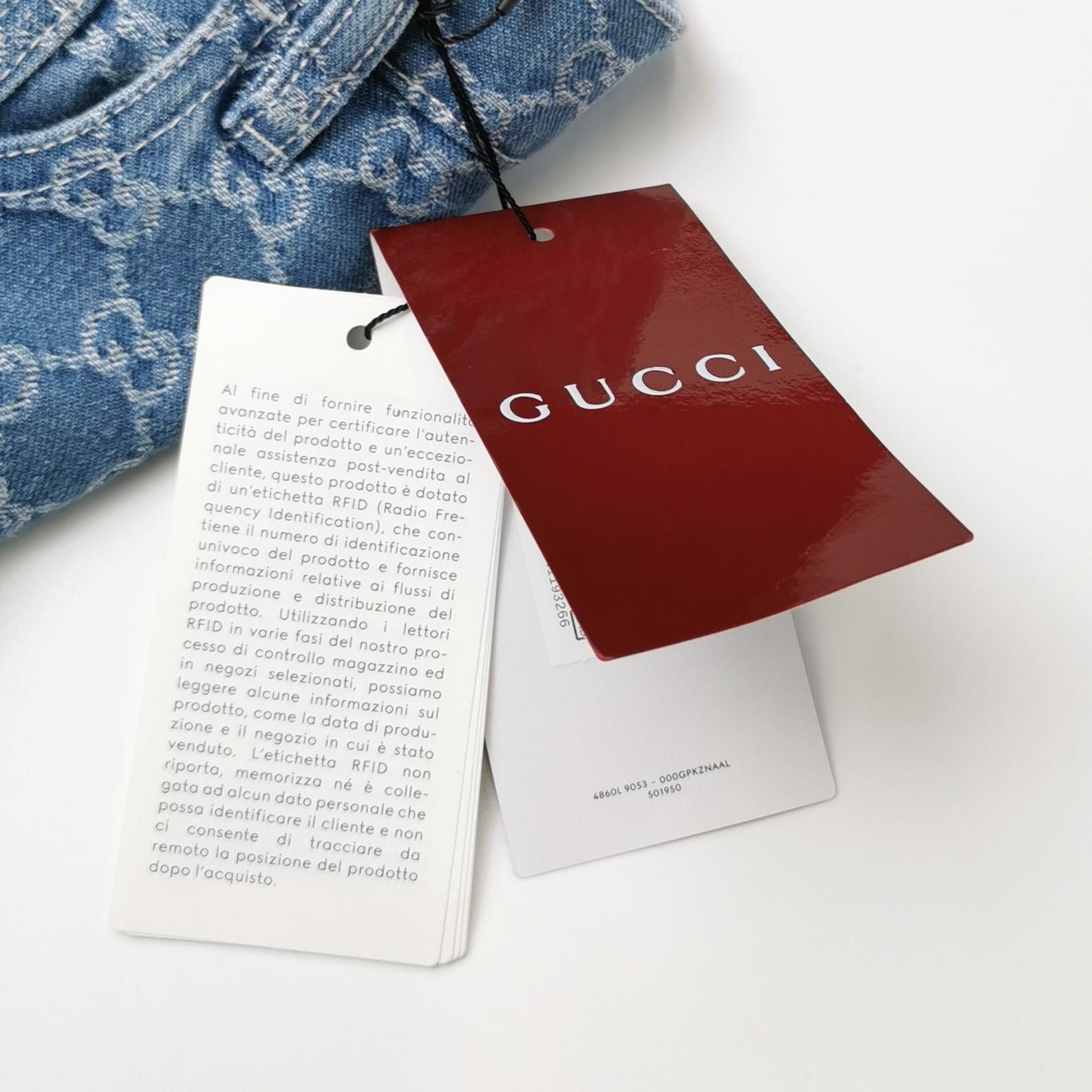 Gucci Gucci GG Monogram Denim Jeans Size 26 Size US 26 / EU 42 - 4 Thumbnail