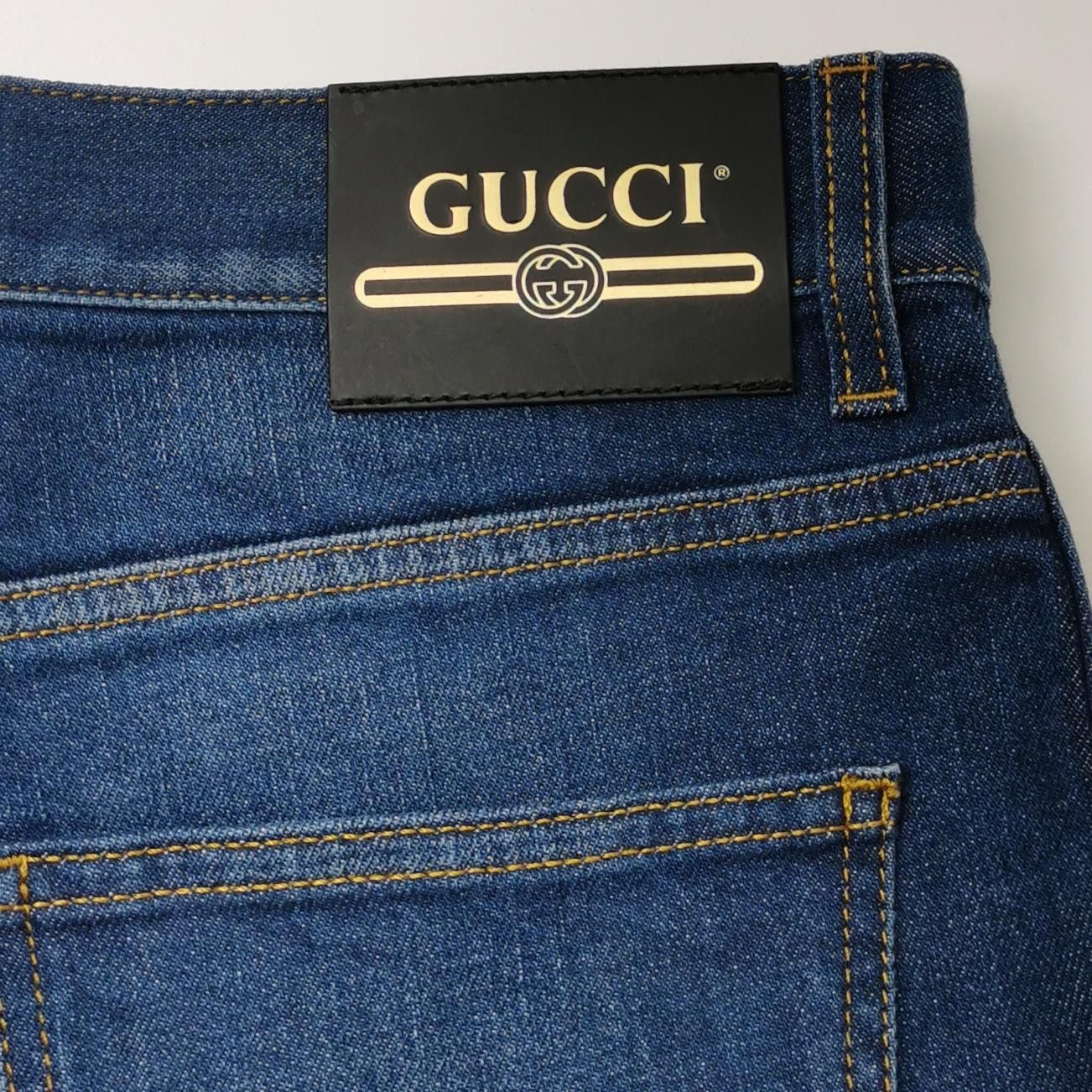 Gucci Gucci Classic Denim Jeans Size 31 Size US 31 - 3 Thumbnail