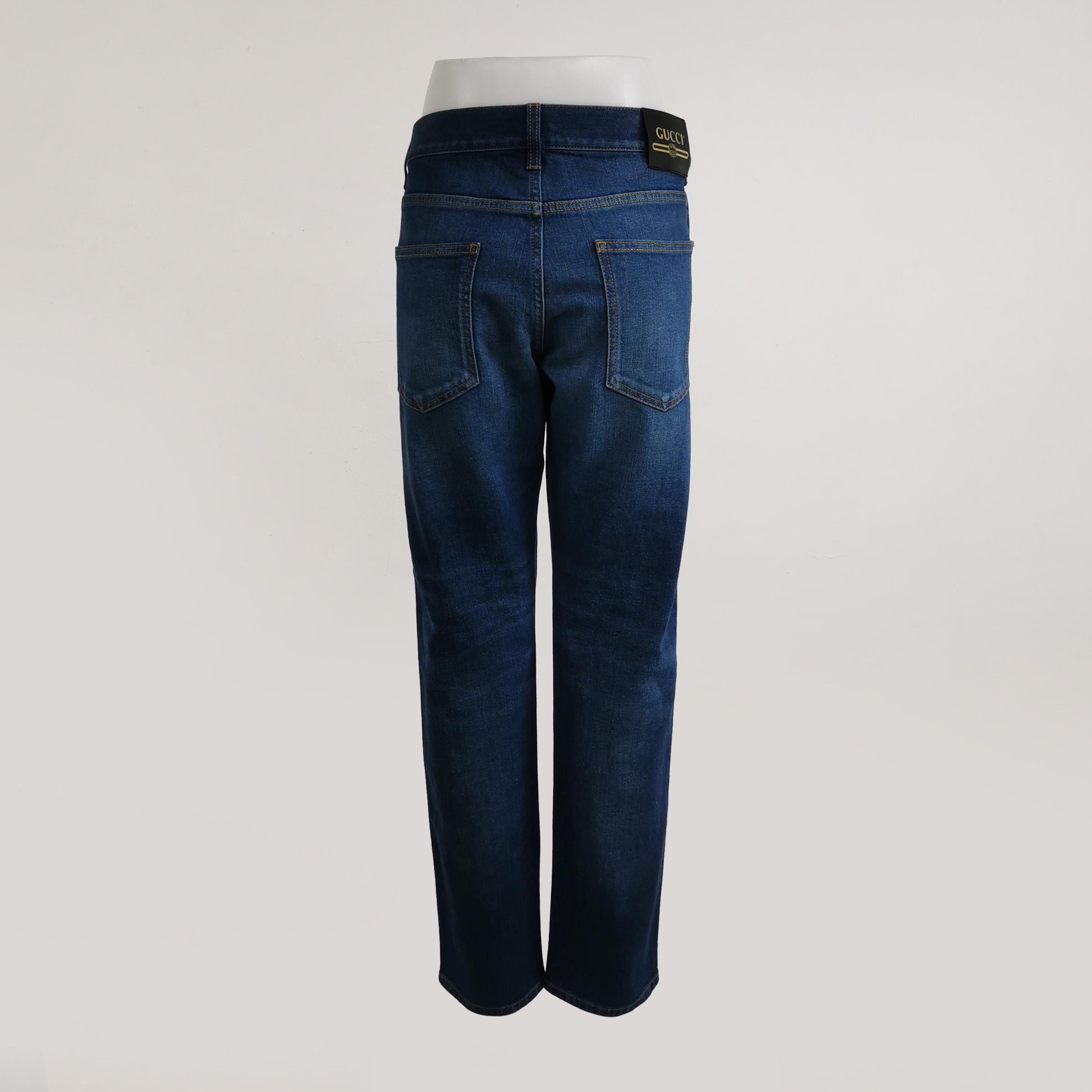 Gucci Gucci Classic Denim Jeans Size 31 Size US 31 - 2 Thumbnail