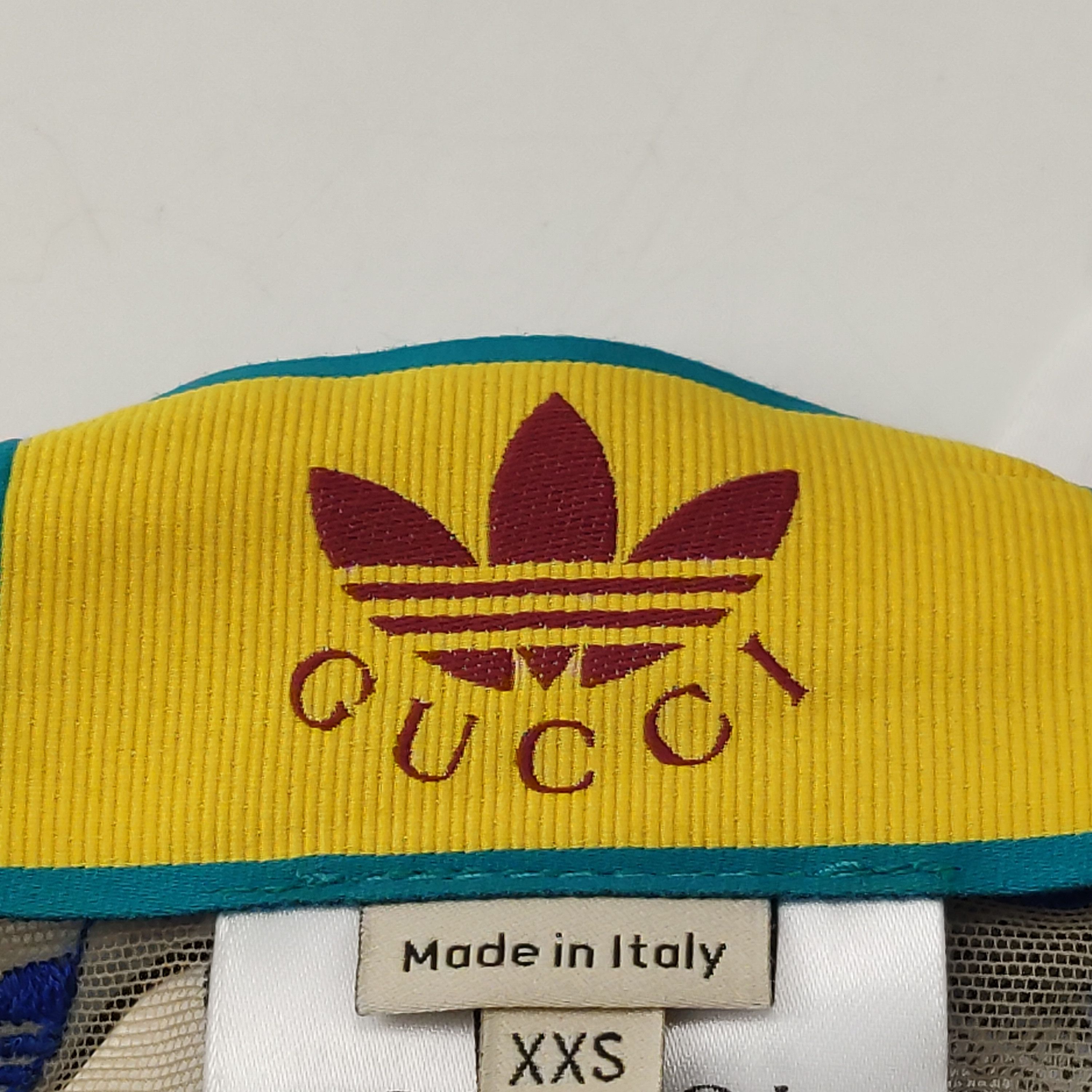 Gucci Gucci x Adidas GG Monogram Crop Top XXS Size XXS / US 00 / IT 34 - 7 Thumbnail