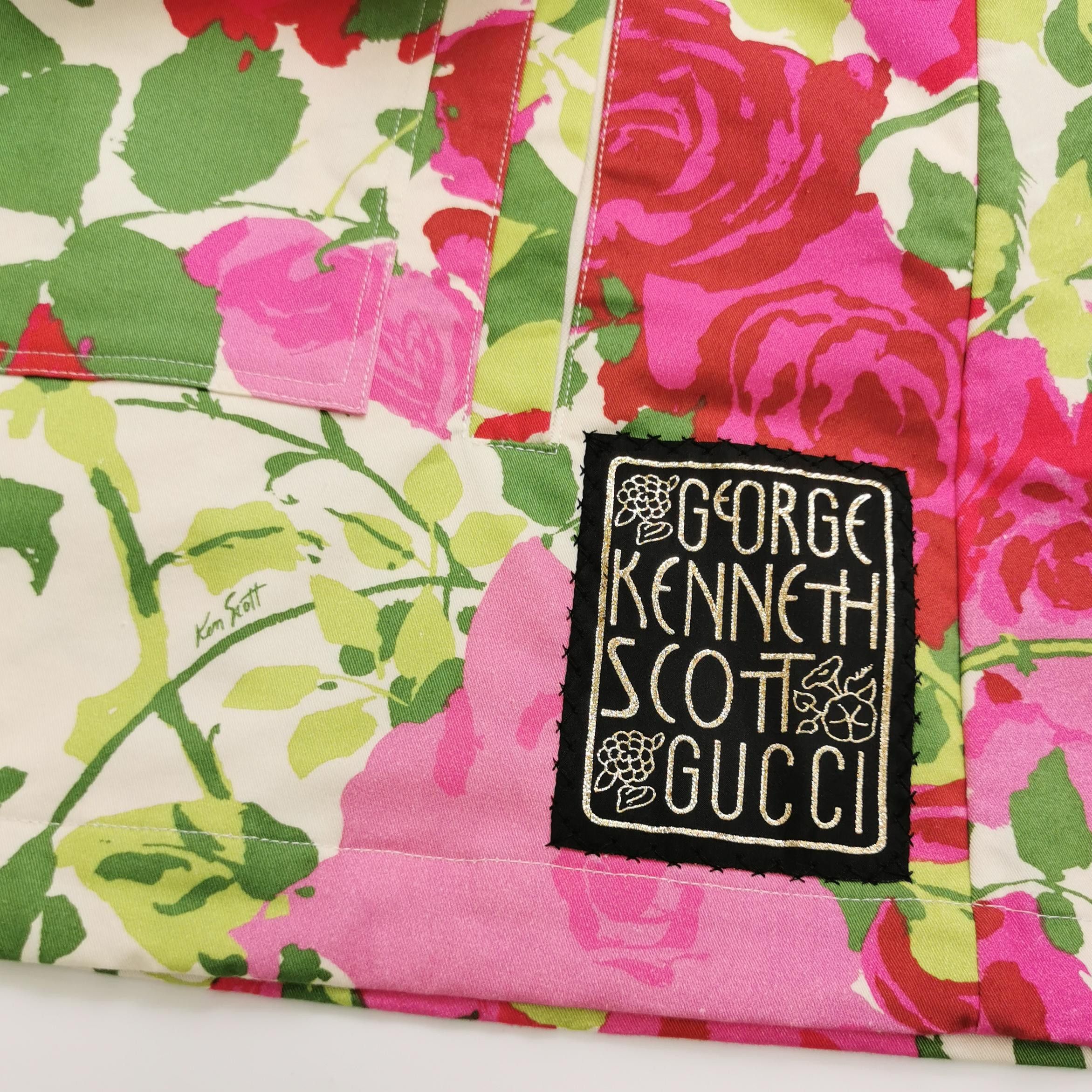 Gucci Gucci x Ken Scott Floral Hoodie Size XS Size US XS / EU 42 / 0 - 3 Thumbnail
