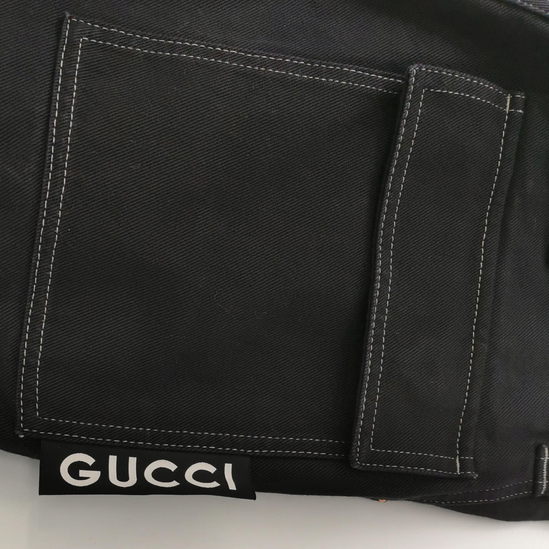 Gucci Gucci Logo Patch Casual Pants Size 26 Size US 26 / EU 42 - 3 Thumbnail
