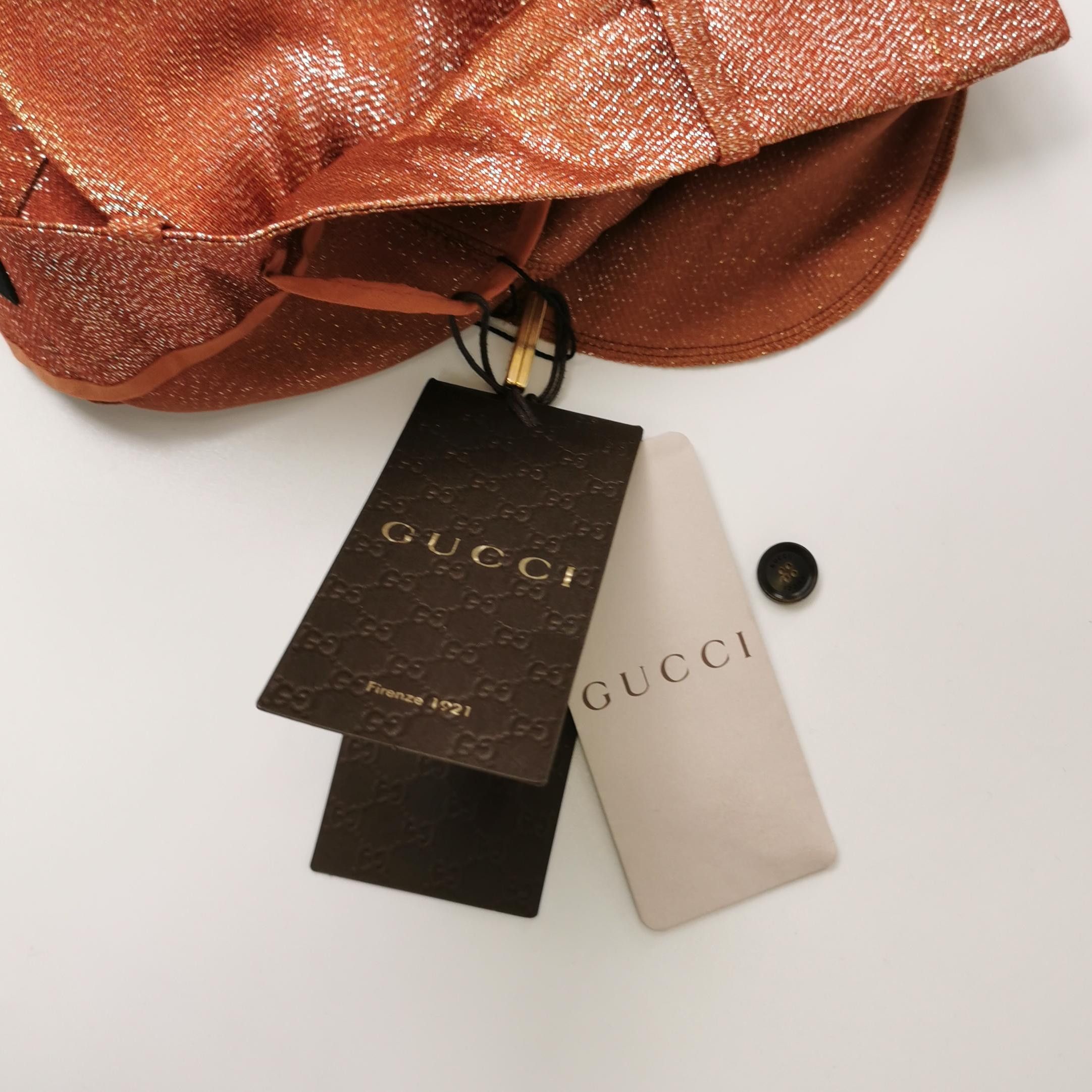 Gucci Gucci Bronze Shimmer Pants Size 36 Size 25" / US 0 / IT 36 - 4 Thumbnail