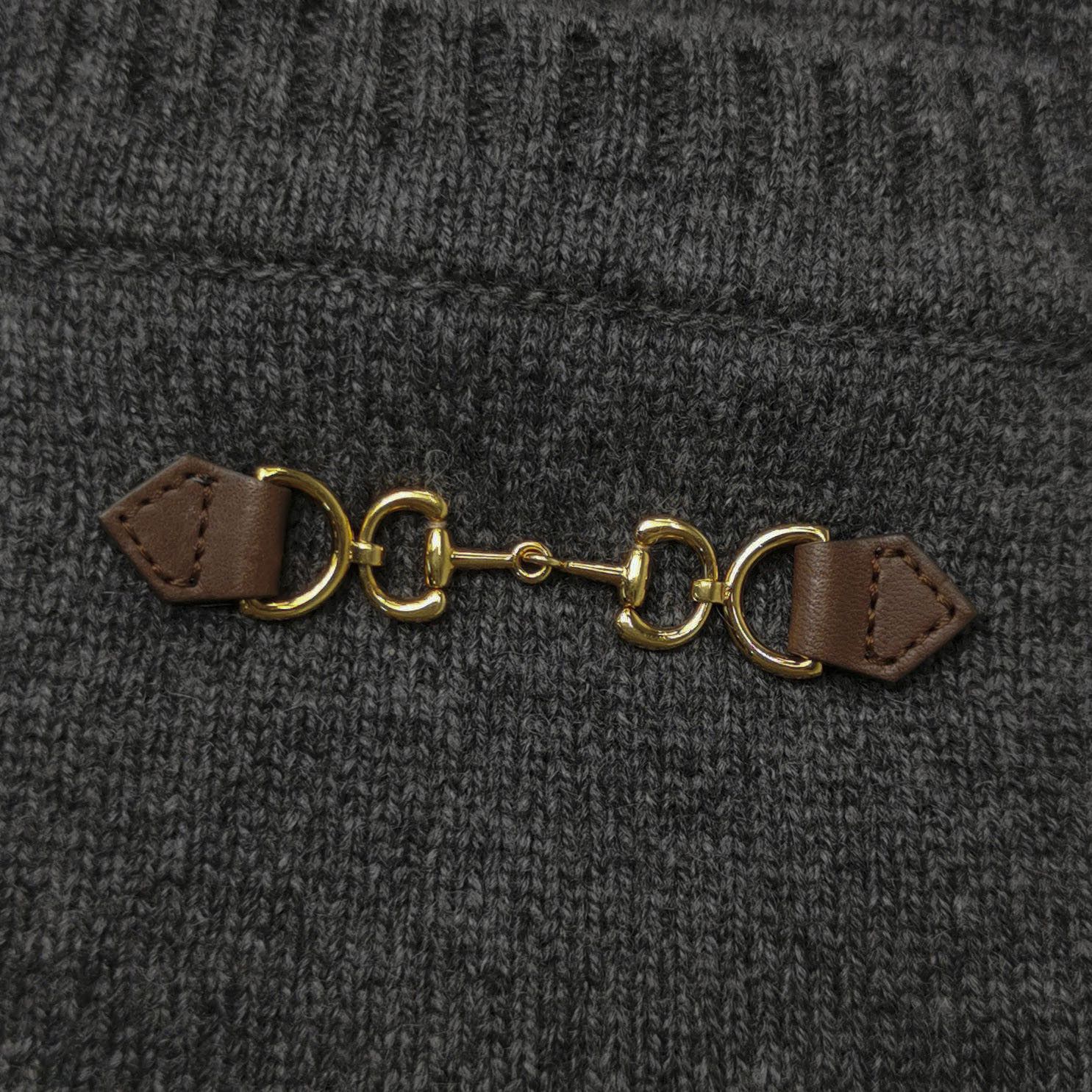 Gucci Gucci Cashmere Horsebit Cardigan XXXS Size XXS / US 00 / IT 34 - 3 Thumbnail