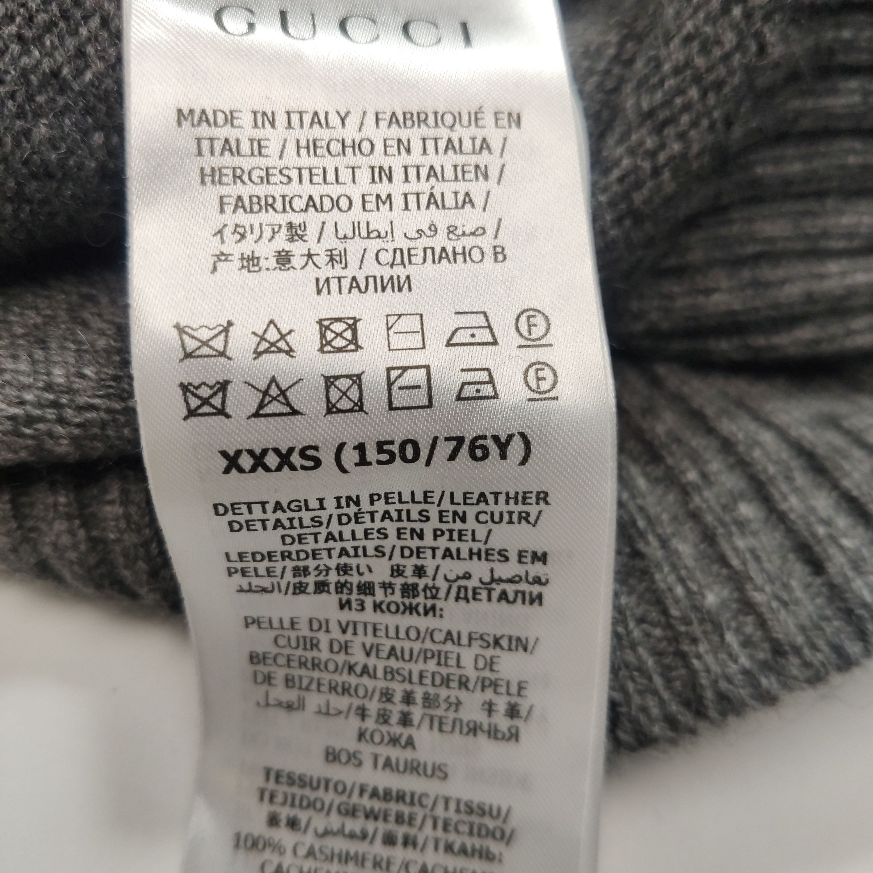 Gucci Gucci Cashmere Horsebit Cardigan XXXS Size XXS / US 00 / IT 34 - 6 Thumbnail
