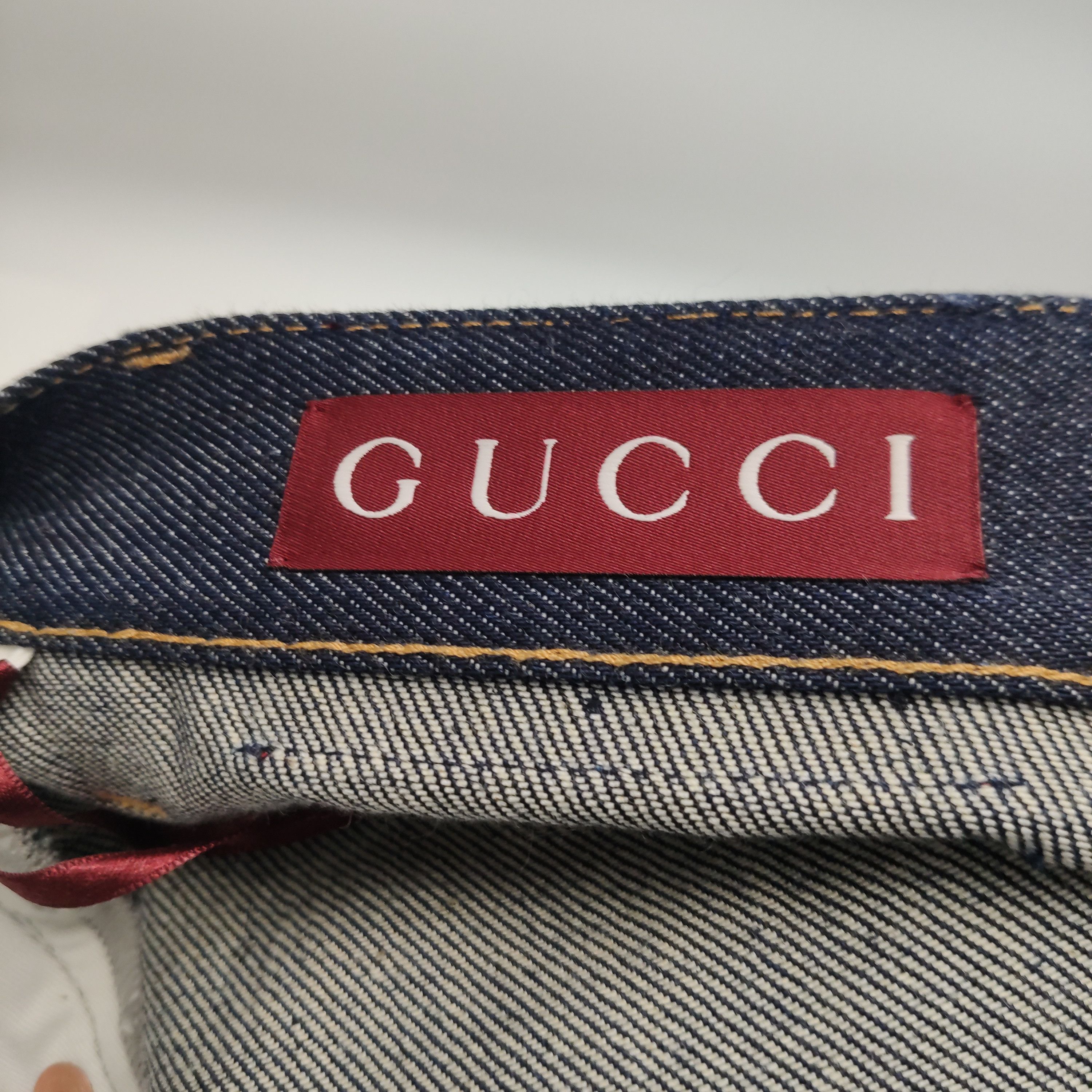 Gucci Gucci Logo Denim Jeans US 26 Size US 26 / EU 42 - 7 Thumbnail