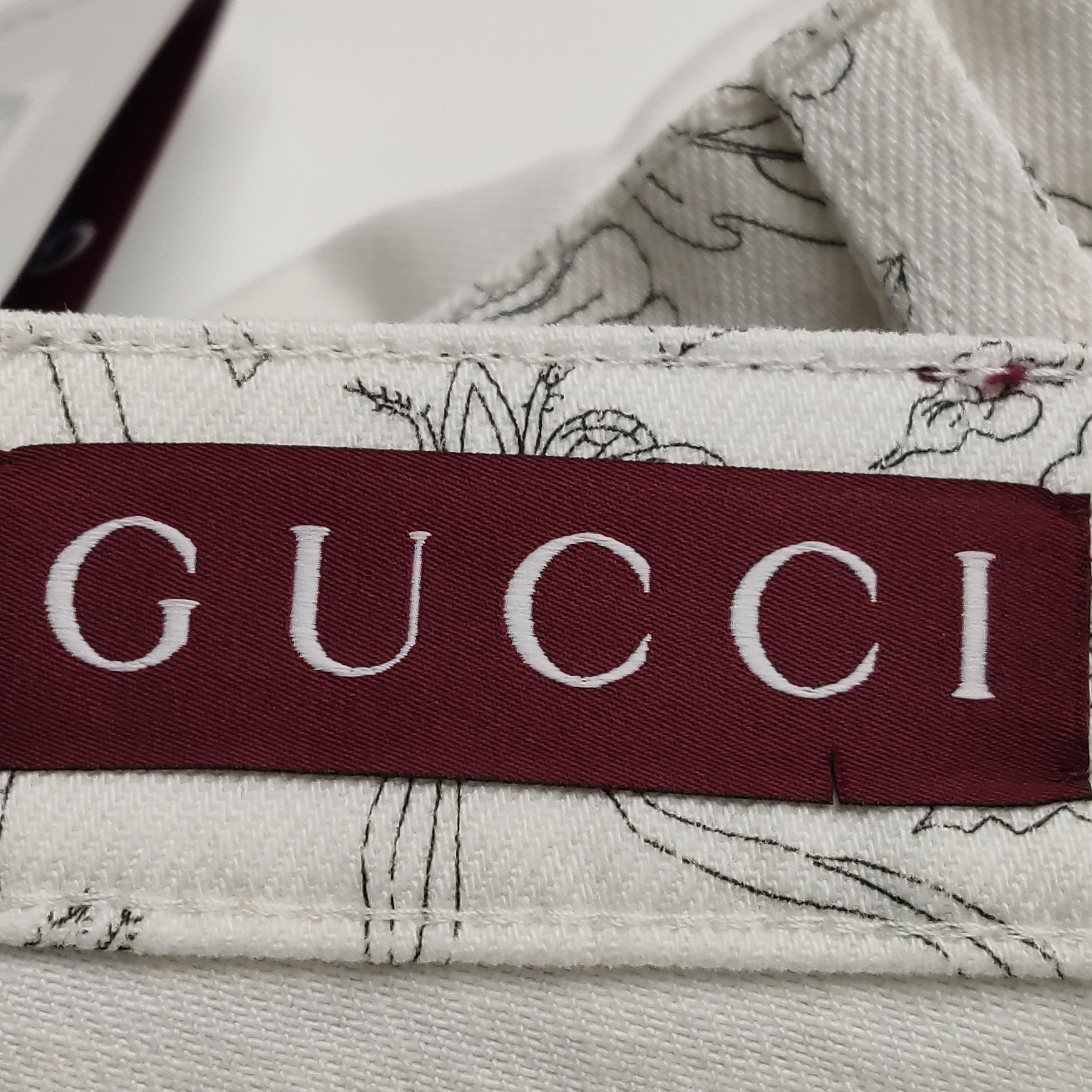 Gucci Gucci Floral Print Pants Size 28 Size 28" / US 6 / IT 42 - 5 Thumbnail