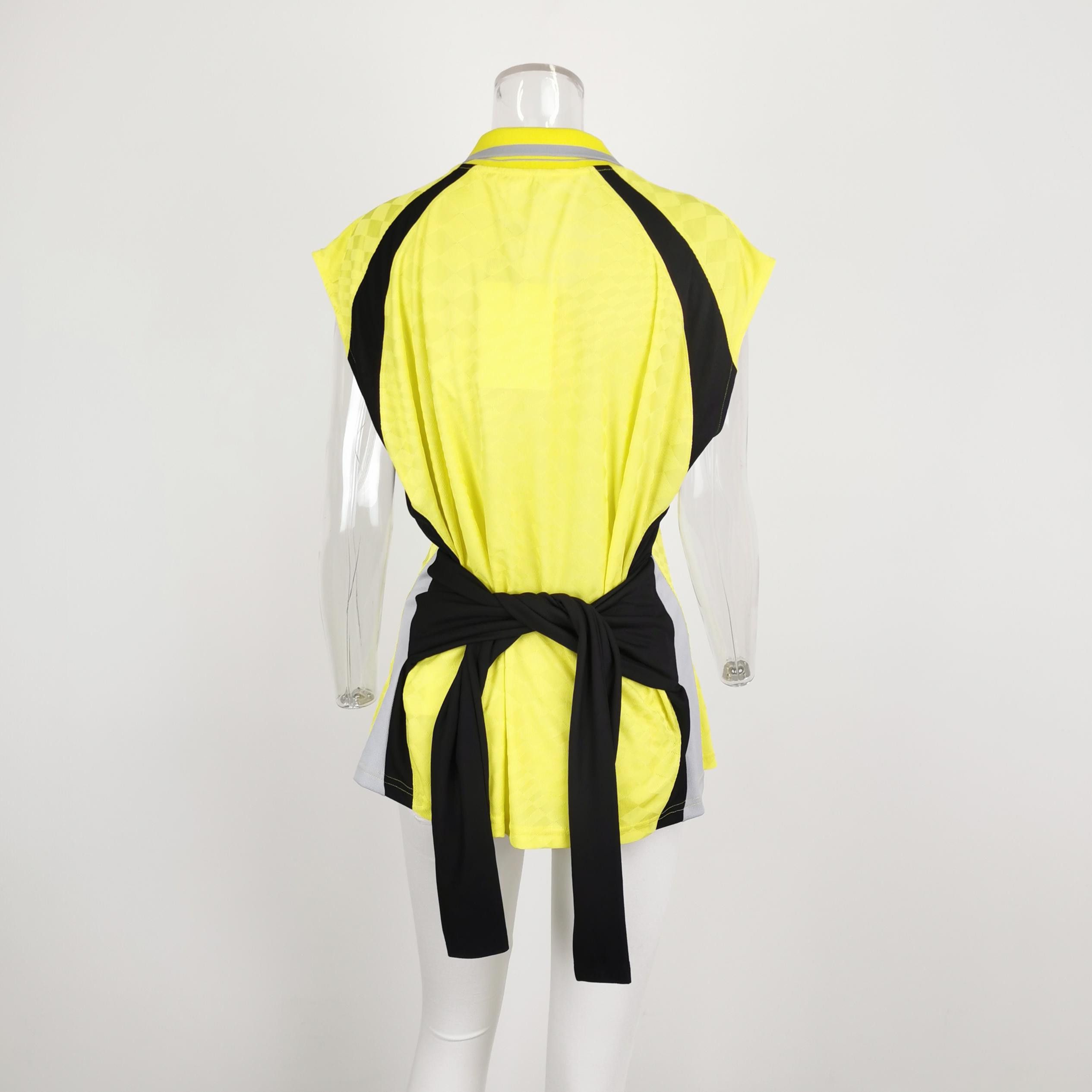 Alexander Wang alexanderwang.t Yellow Polo Top Size L Size L / US 10 / IT 46 - 3 Thumbnail