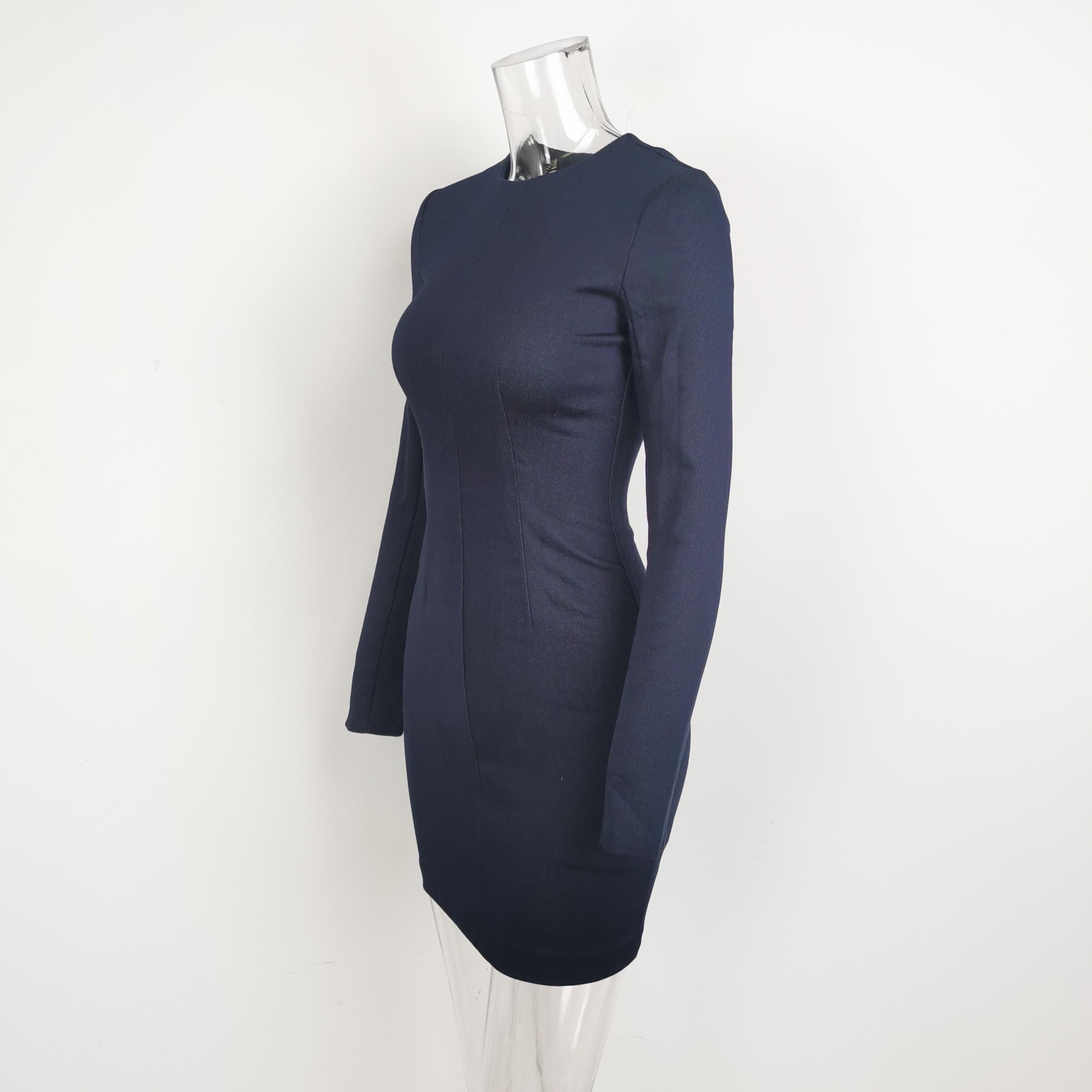 Alexander Wang T by Alexander Wang Cotton Blend Mini Dress Size 2 Size XS / US 0-2 / IT 36-38 - 2 Thumbnail