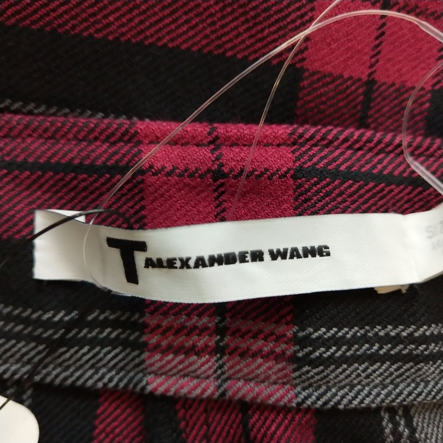 Alexander Wang Alexander Wang Red Plaid Pants Size 6 Size 28" / US 6 / IT 42 - 5 Thumbnail