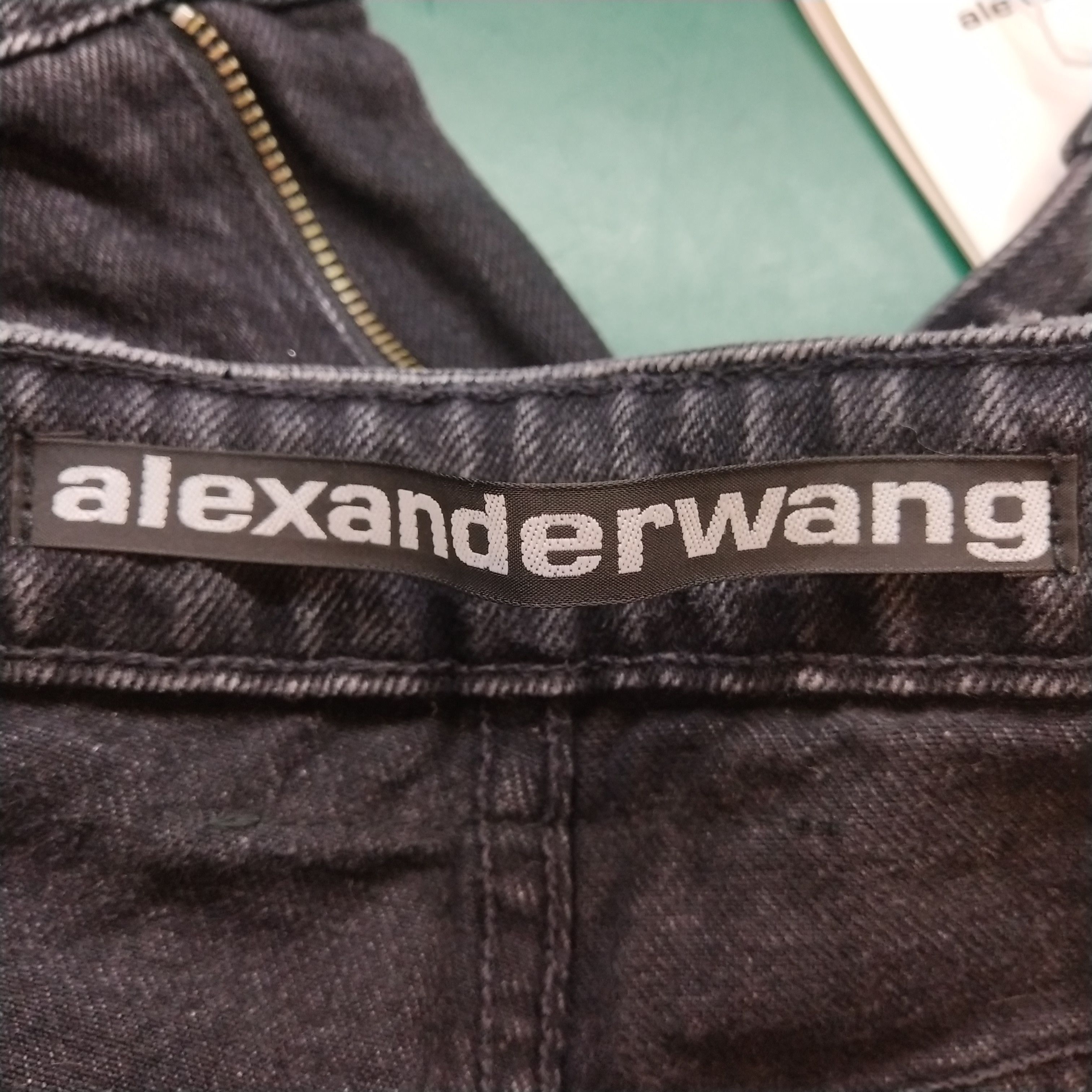 Alexander Wang Alexander Wang Black Denim Shorts Size 26 Size 26" / US 2 / IT 38 - 6 Thumbnail