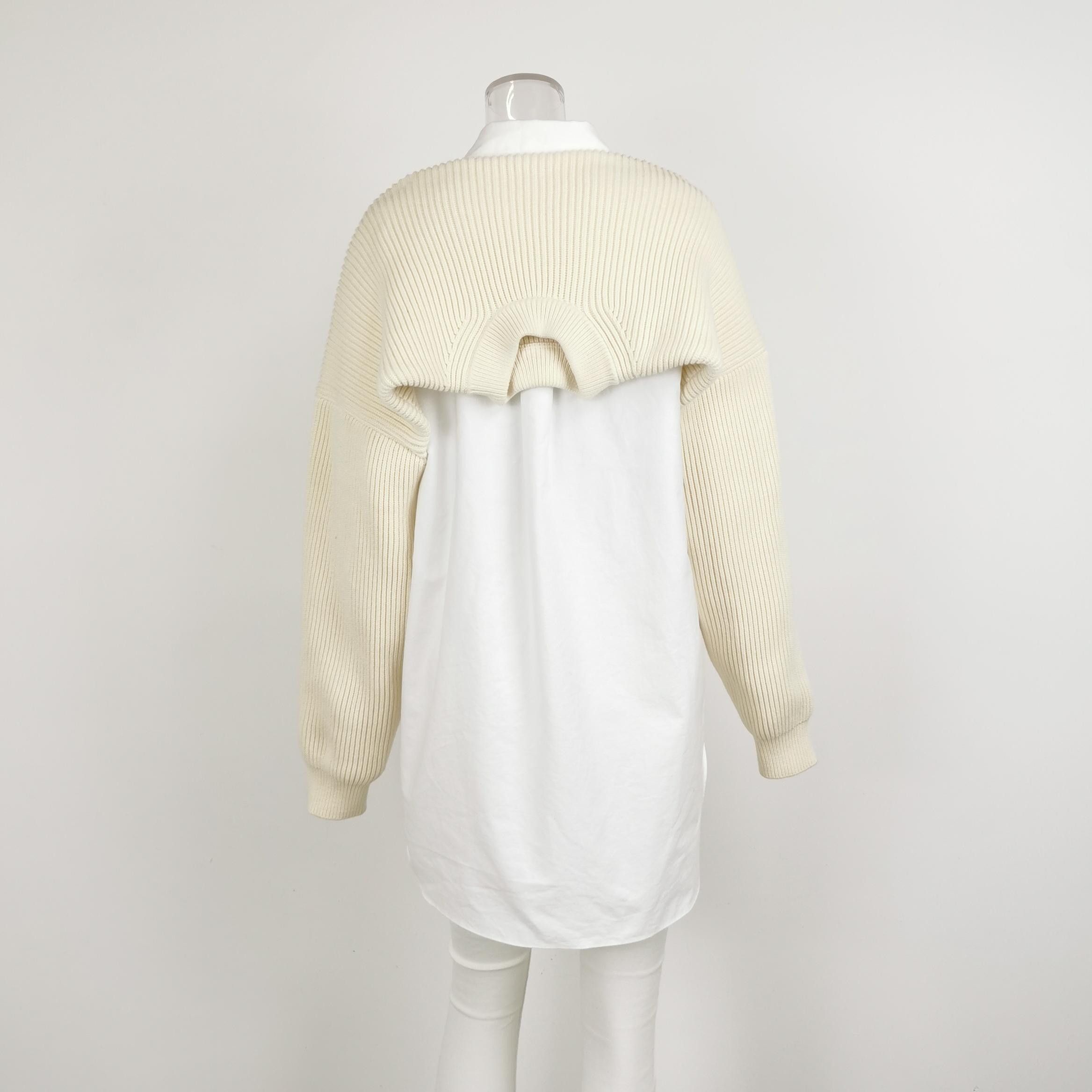 Alexander Wang Alexander Wang Combo Cotton Button Up Shirt Size L Size US L / EU 52-54 / 3 - 3 Thumbnail