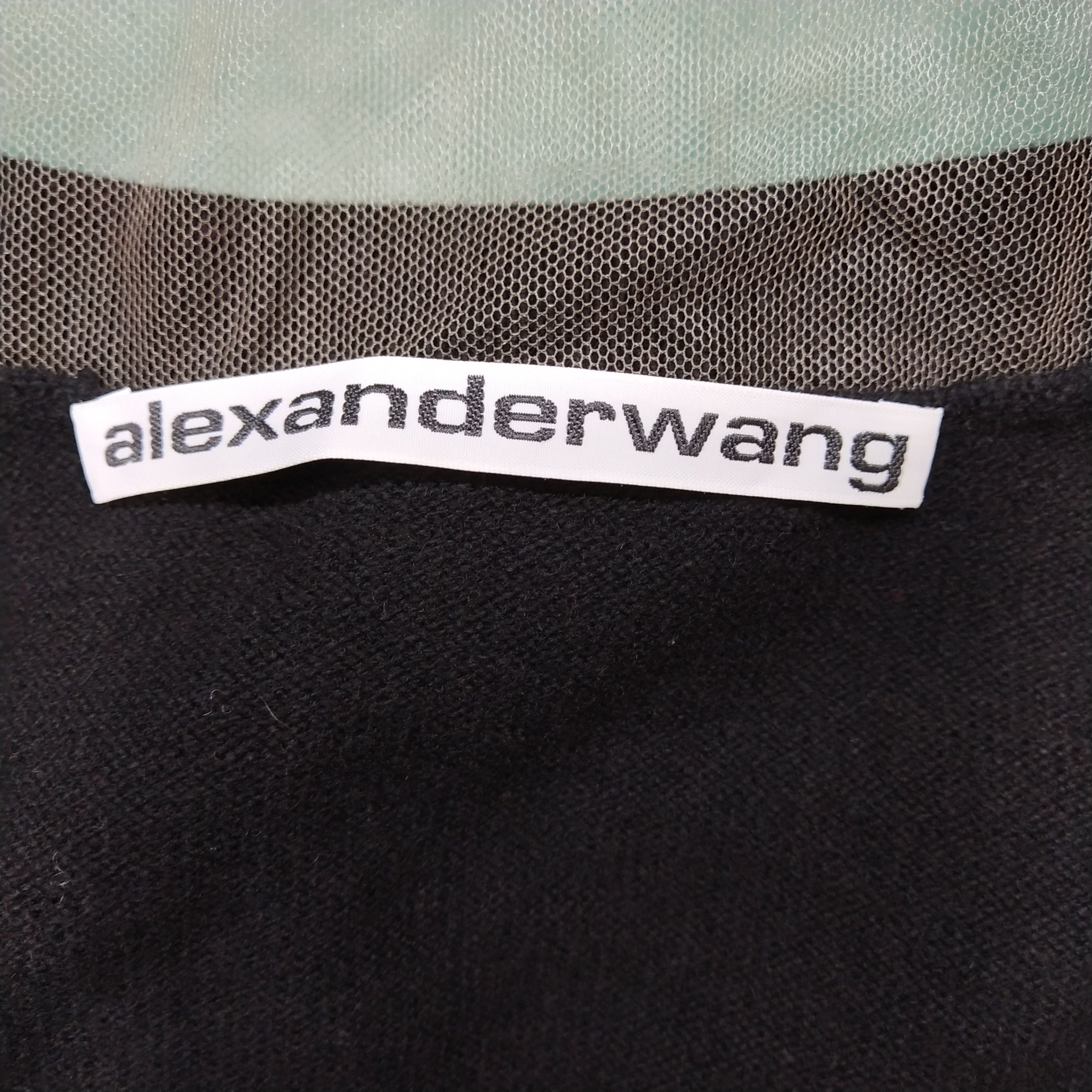 Alexander Wang Alexander Wang Black Wool Blend Sweater Size S Size S / US 4 / IT 40 - 5 Thumbnail