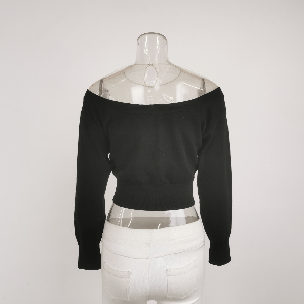 Alexander Wang Alexander Wang Black Wool Blend Sweater Size S Size S / US 4 / IT 40 - 3 Thumbnail