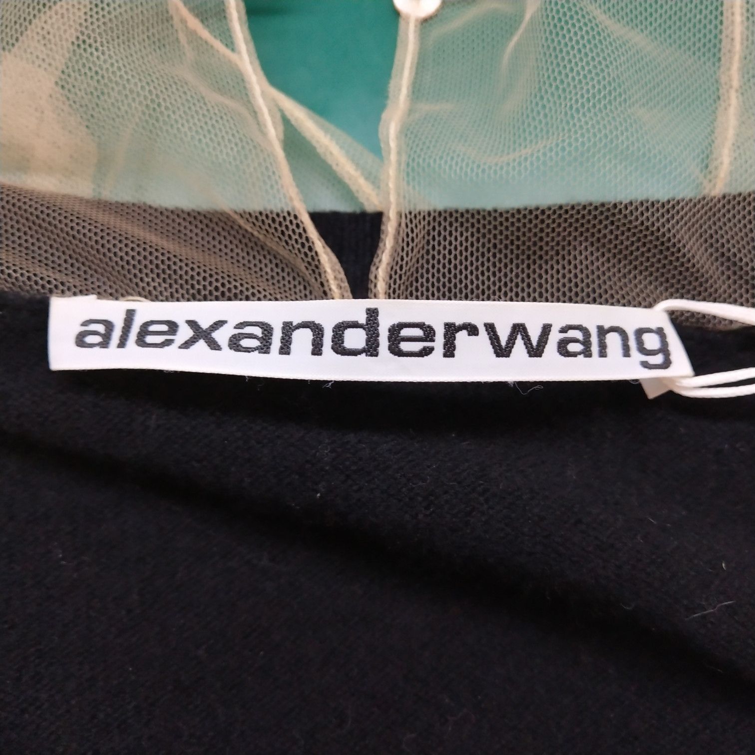 Alexander Wang Alexander Wang V-Neck Illusion Tulle Sweater M Size M / US 6-8 / IT 42-44 - 5 Thumbnail