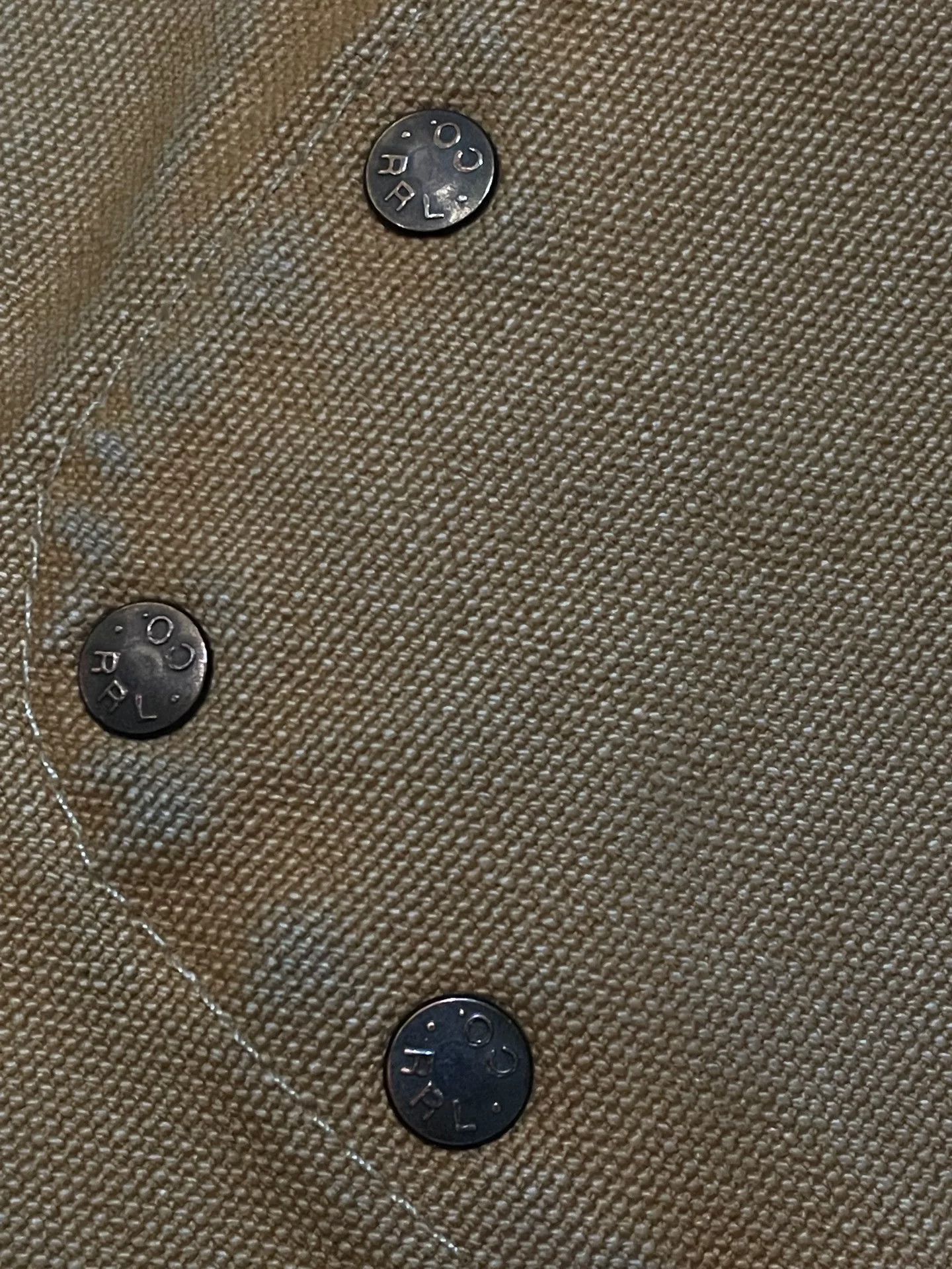 RRL Ralph Lauren RRL Discontinued Canvas Dog Print Crossbody Size ONE SIZE - 8 Thumbnail