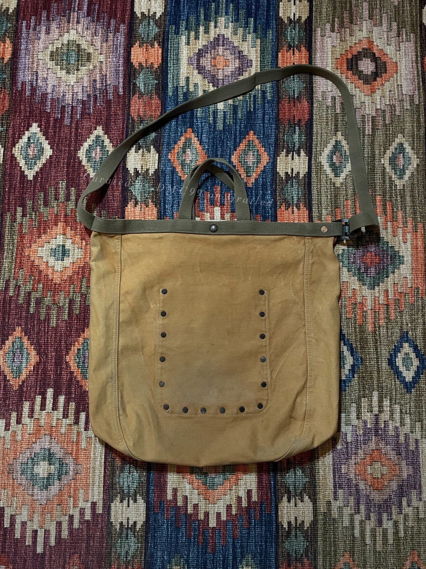RRL Ralph Lauren RRL Discontinued Canvas Dog Print Crossbody Size ONE SIZE - 2 Thumbnail