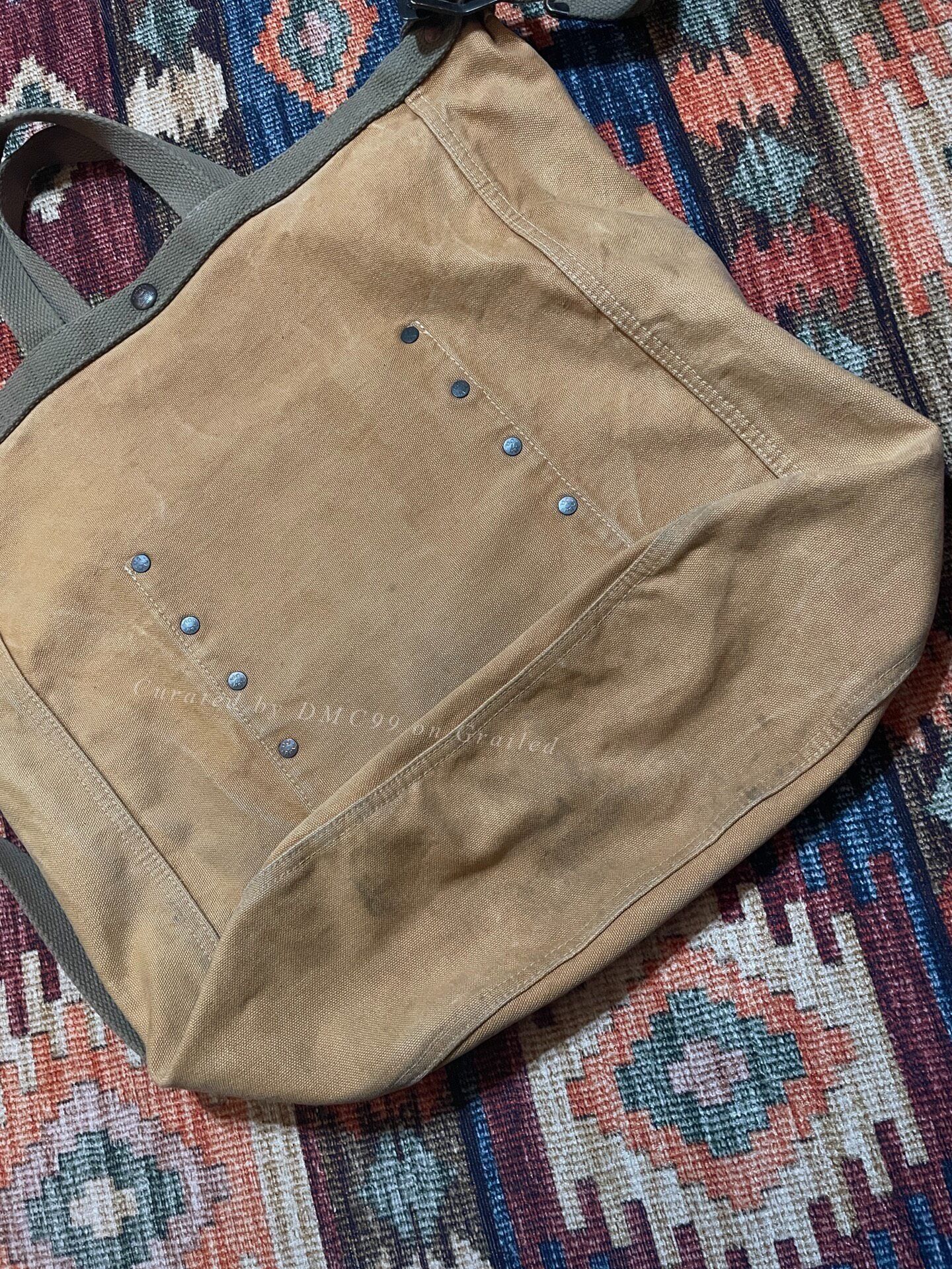 RRL Ralph Lauren RRL Discontinued Canvas Dog Print Crossbody Size ONE SIZE - 7 Thumbnail