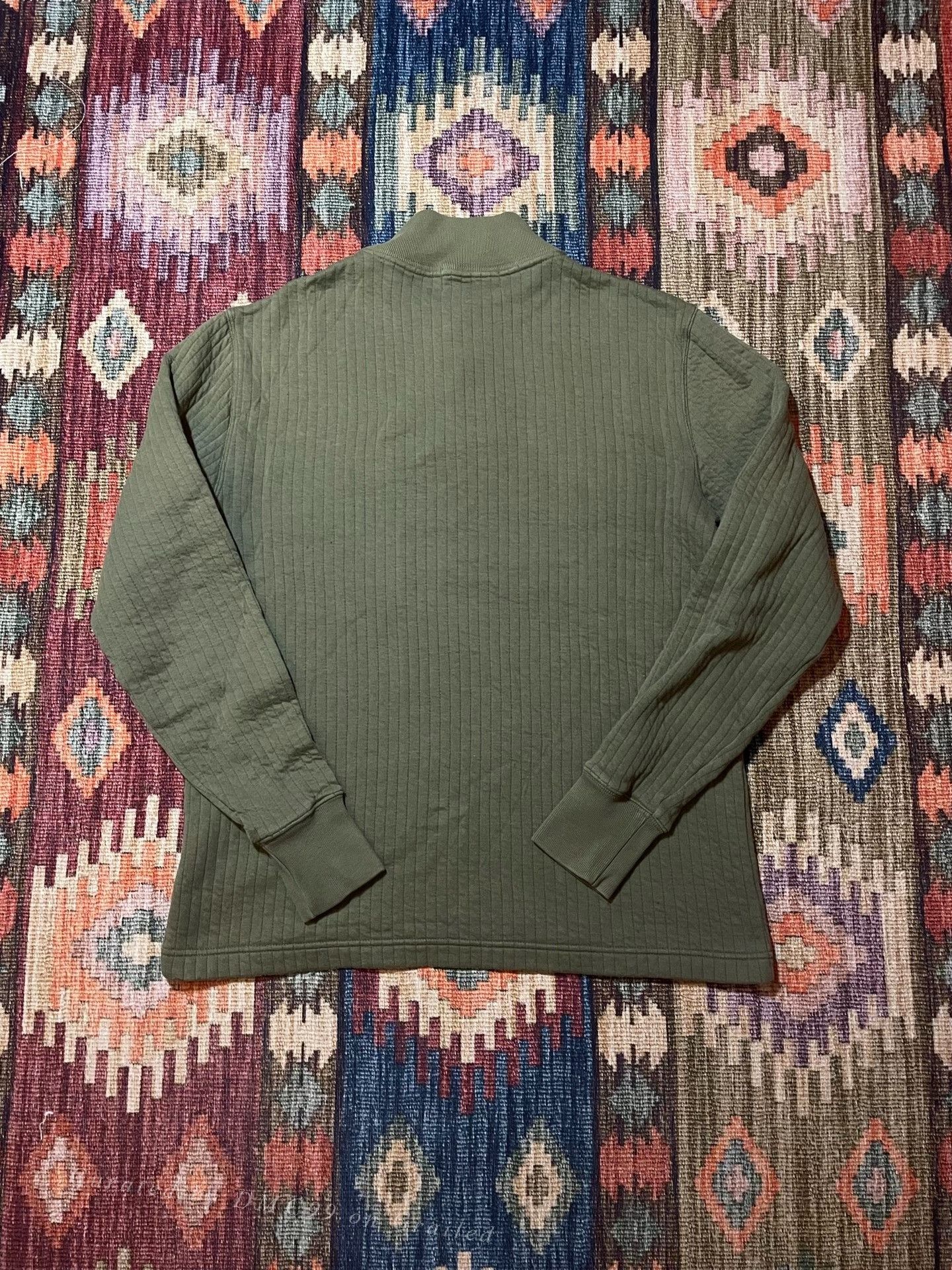 RRL Ralph Lauren RRL Vintage Military Henley Long-Sleeve T-Shirt Size US M / EU 48-50 / 2 - 2 Thumbnail