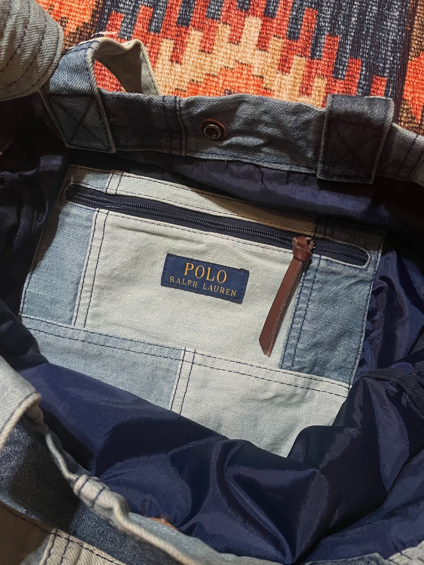 Ralph Lauren RALPH LAUREN Washed Patchwork Crossbody Bag Size ONE SIZE - 5 Thumbnail