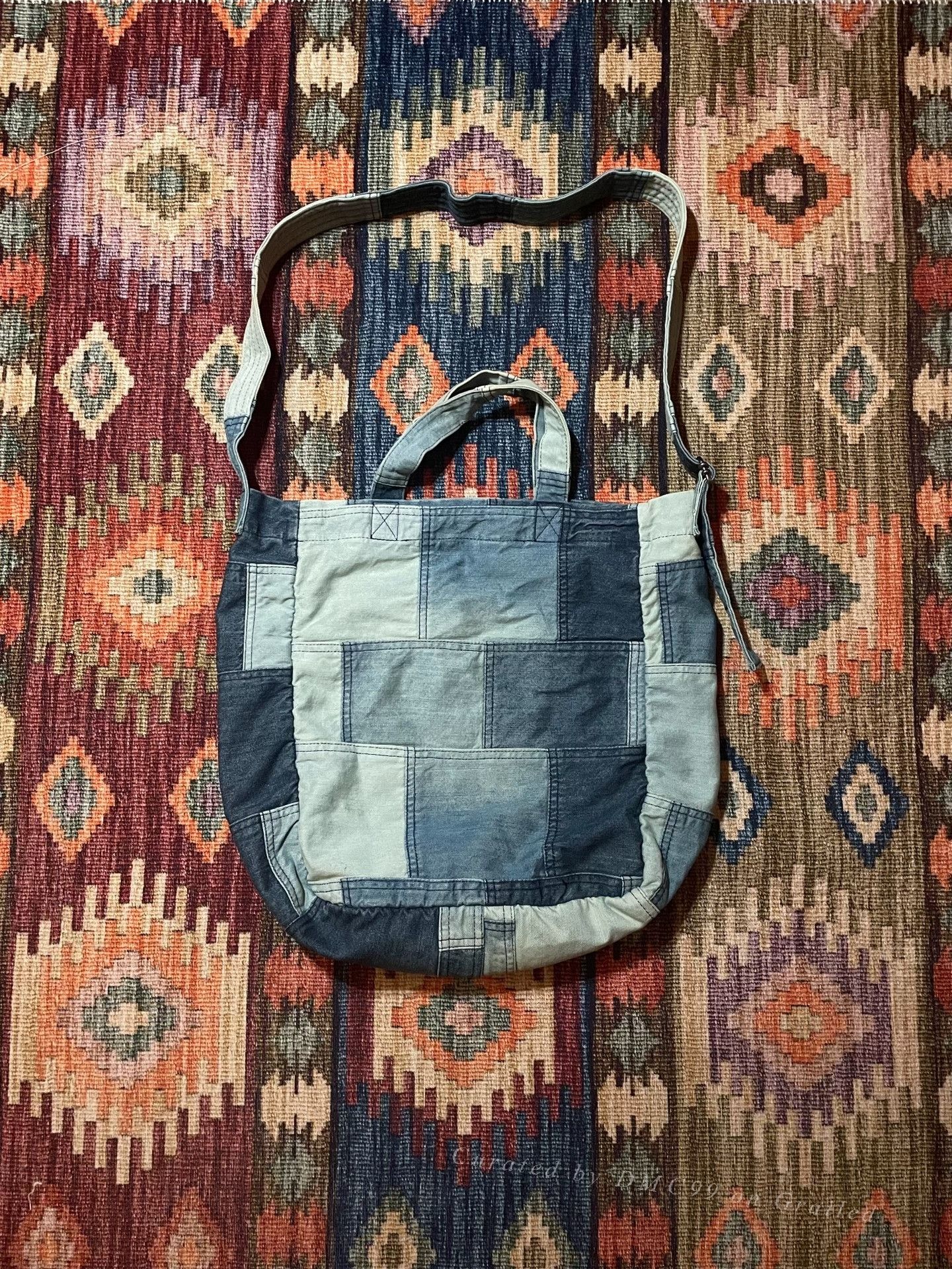 Ralph Lauren RALPH LAUREN Washed Patchwork Crossbody Bag Size ONE SIZE - 2 Thumbnail