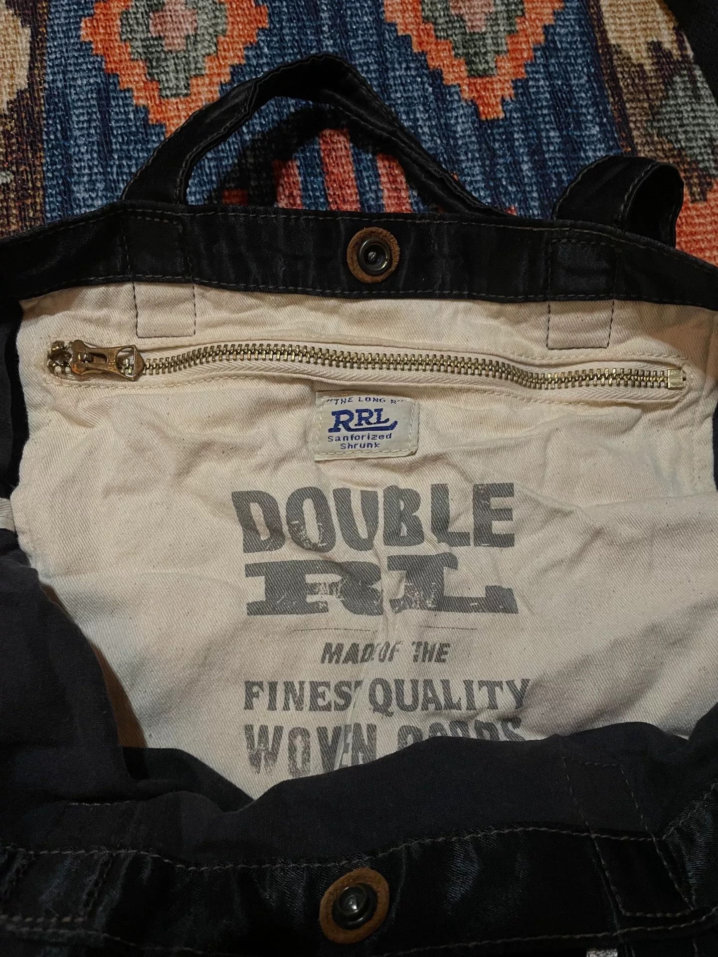 RRL Ralph Lauren RRL Embroidered Tote Bag Size ONE SIZE - 5 Thumbnail