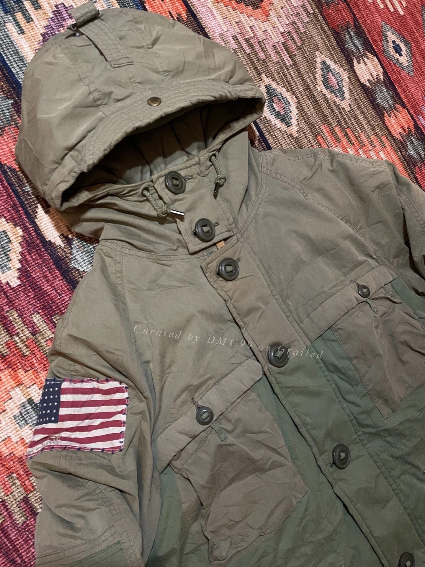 Denim & Supply Ralph Lauren Ralph Lauren Denim Supply Green Down Jacket S Size US S / EU 44-46 / 1 - 5 Thumbnail