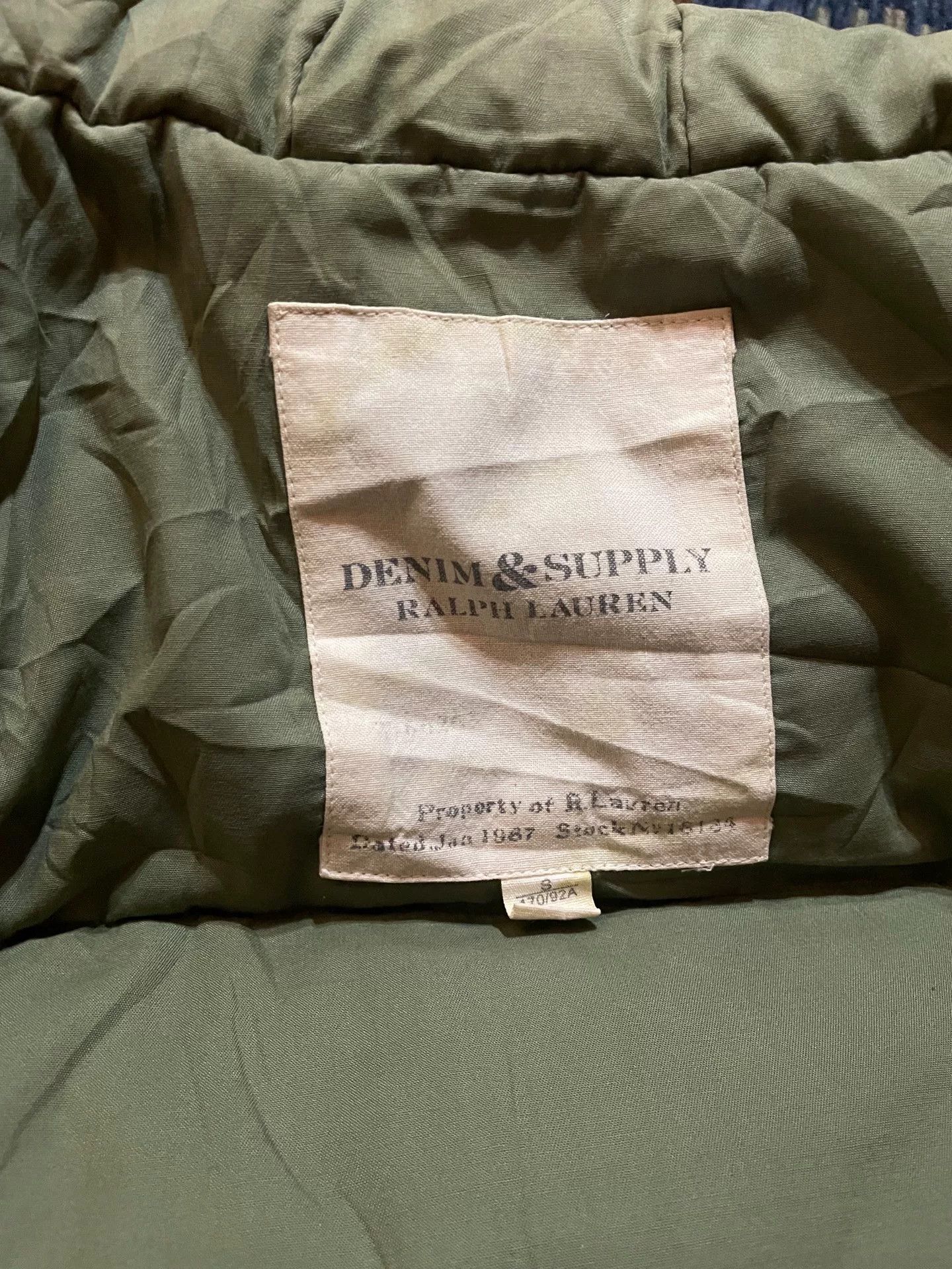 Denim & Supply Ralph Lauren Ralph Lauren Denim Supply Green Down Jacket S Size US S / EU 44-46 / 1 - 8 Thumbnail