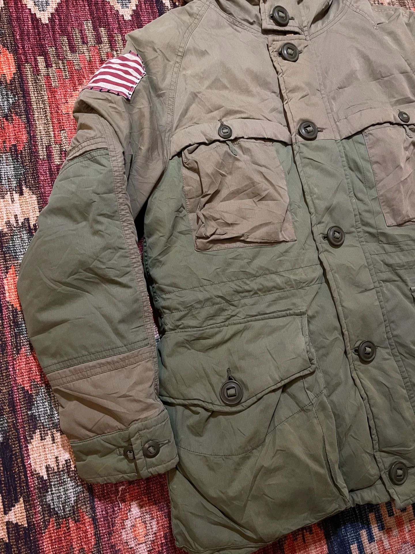 Denim & Supply Ralph Lauren Ralph Lauren Denim Supply Green Down Jacket S Size US S / EU 44-46 / 1 - 3 Thumbnail