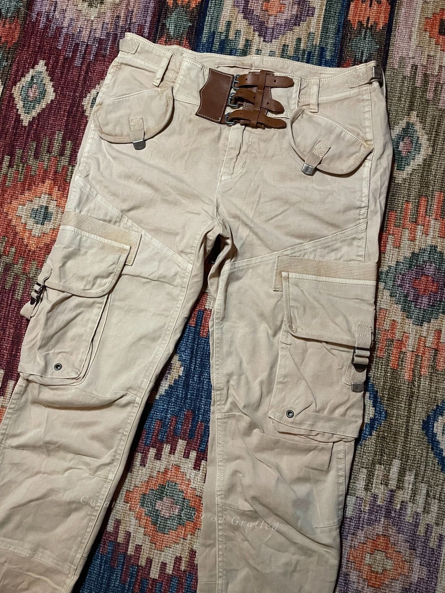 Ralph Lauren Ralph Lauren Women's Cargo Pants Size 32" / US 10 / IT 46 - 3 Thumbnail