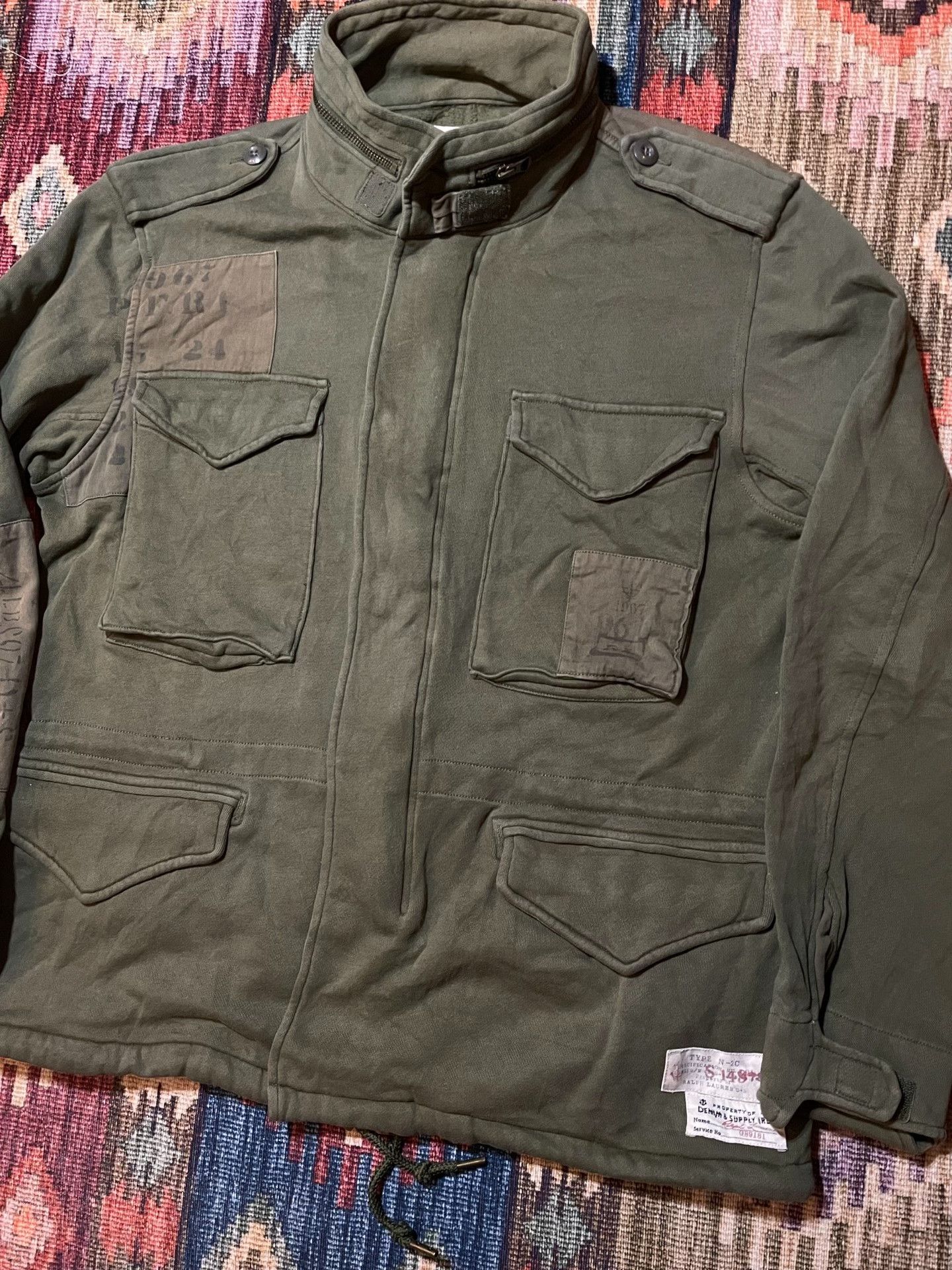 Ralph Lauren Ralph Lauren M65 Patchwork Jacket Size US L / EU 52-54 / 3 - 7 Thumbnail
