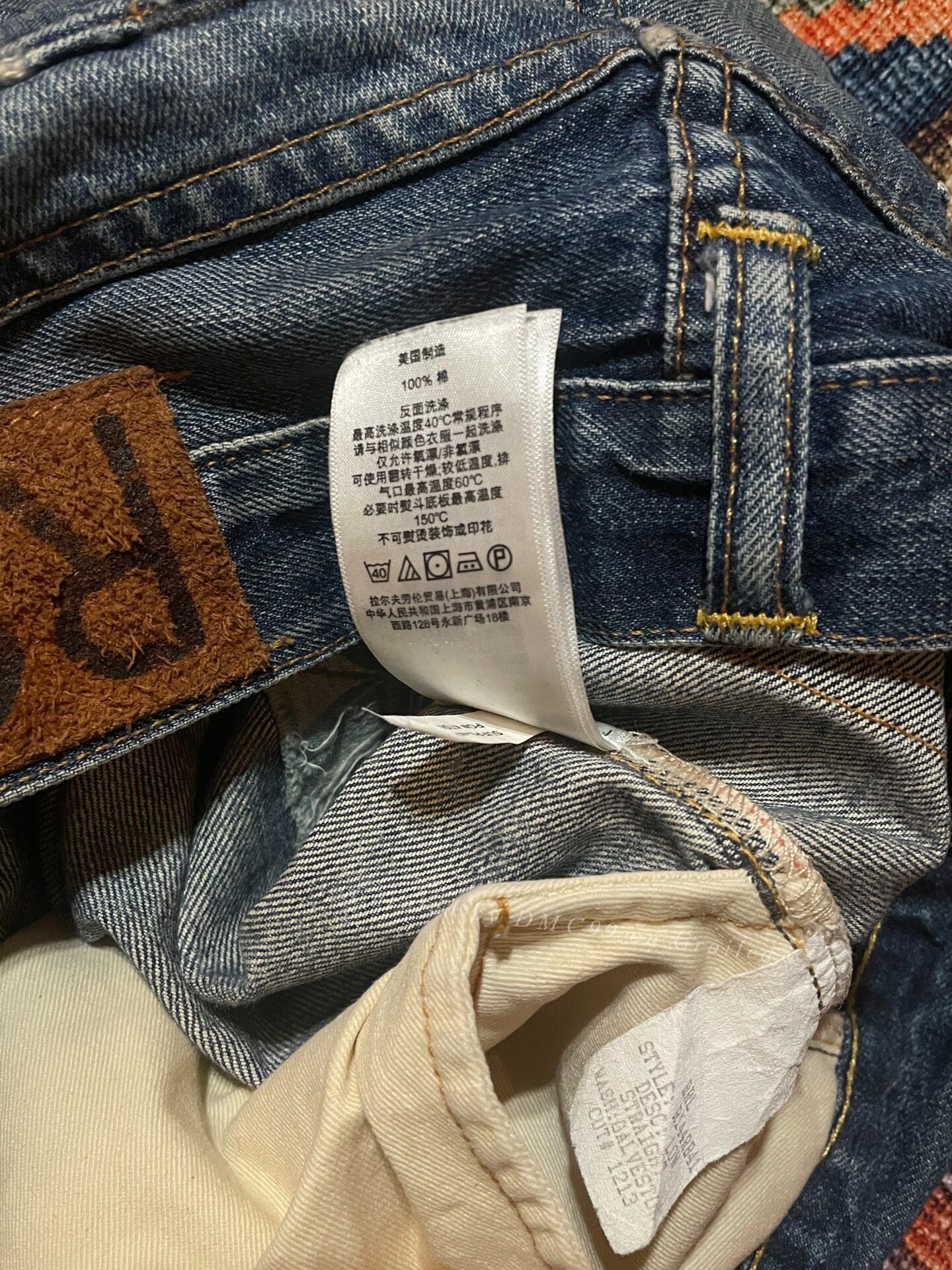 RRL Ralph Lauren RRL 2015 Depp Style US Distressed Patched Jeans Size US 30 / EU 46 - 8 Thumbnail