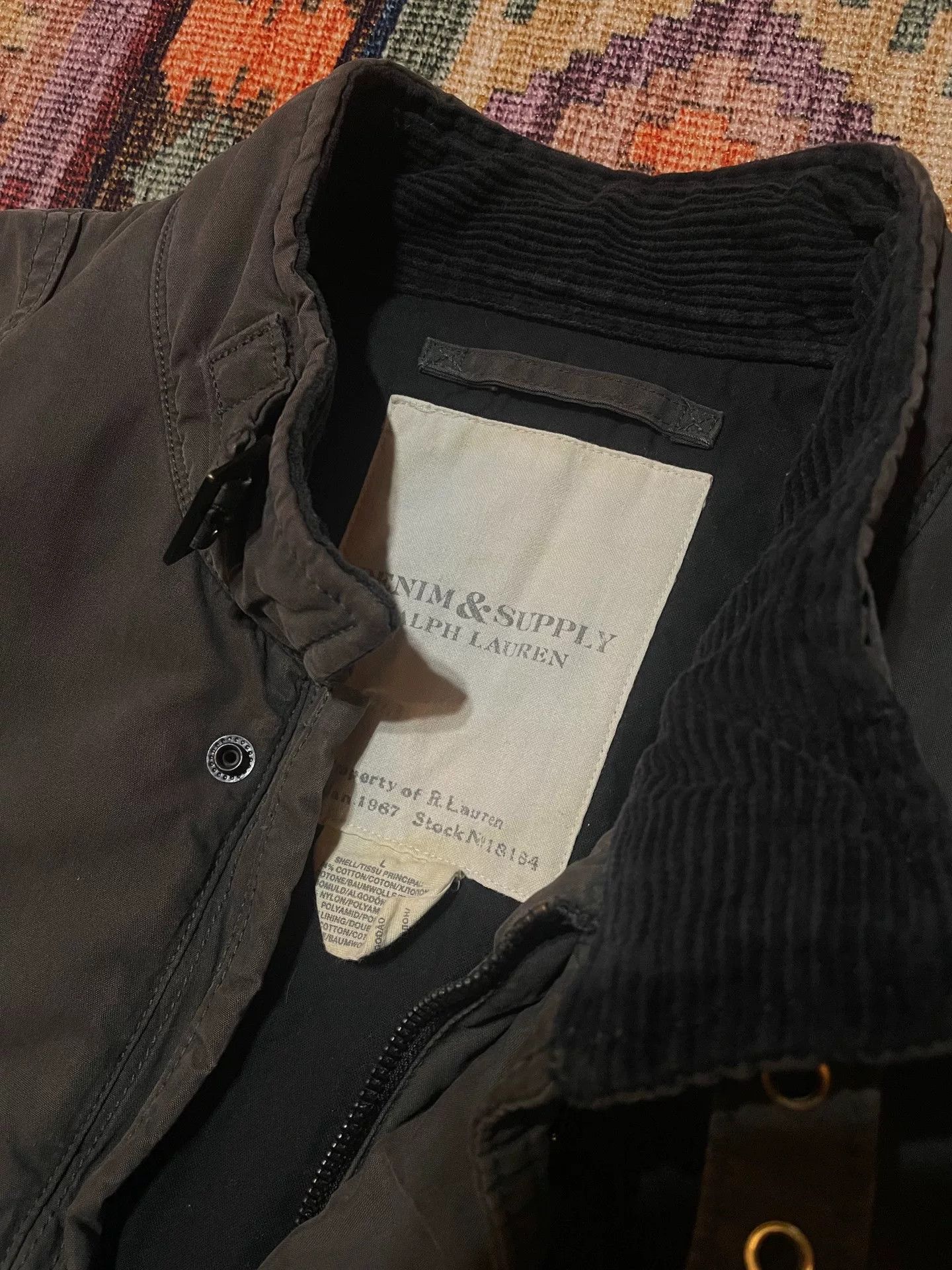 Denim & Supply Ralph Lauren Ralph Lauren Denim Supply Field Cotton Jacket Size US L / EU 52-54 / 3 - 3 Thumbnail