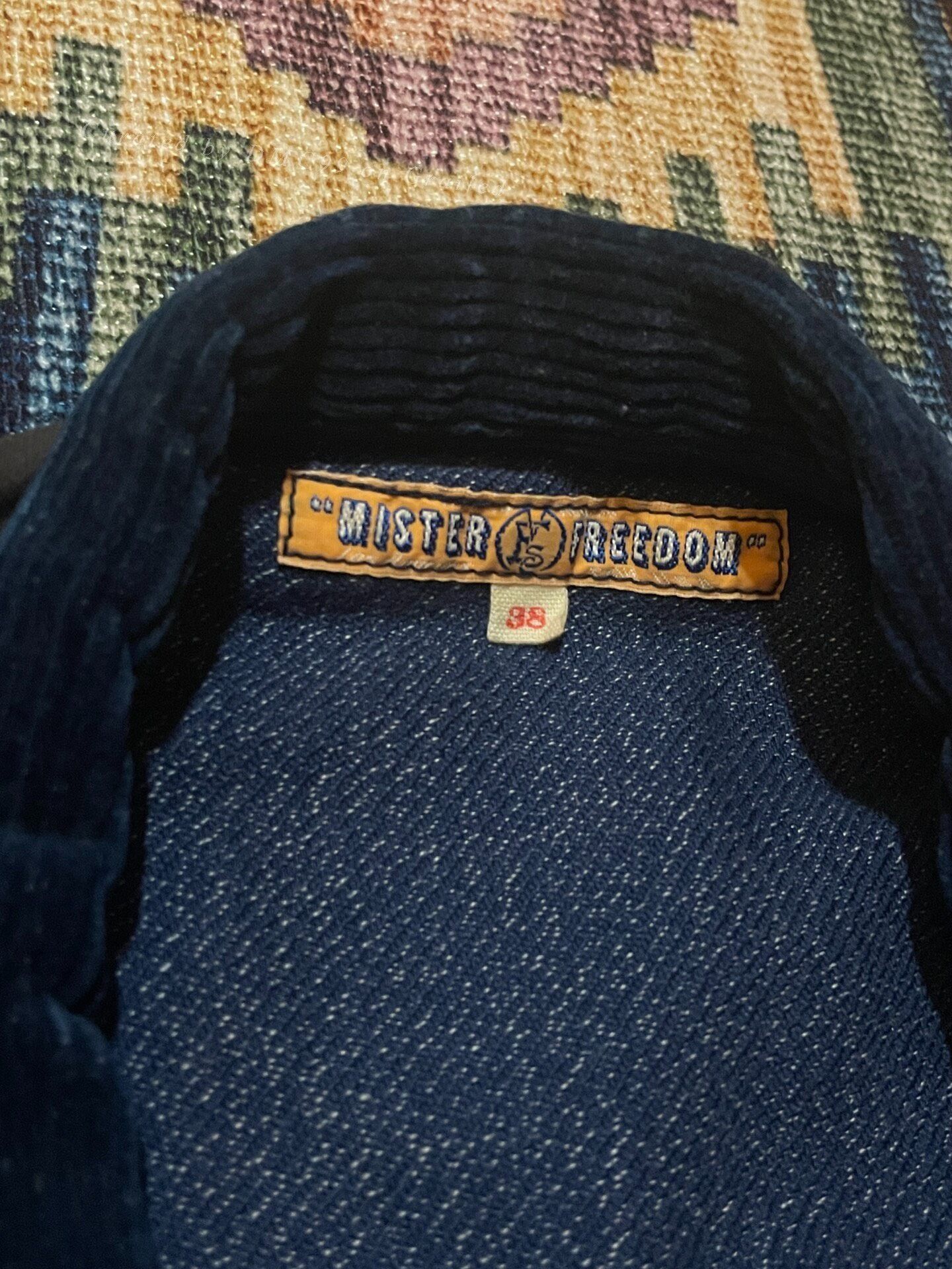 Mister Freedom Mister Freedom Out-of-Print Indigo Corduroy Vest Size US S / EU 44-46 / 1 - 2 Thumbnail