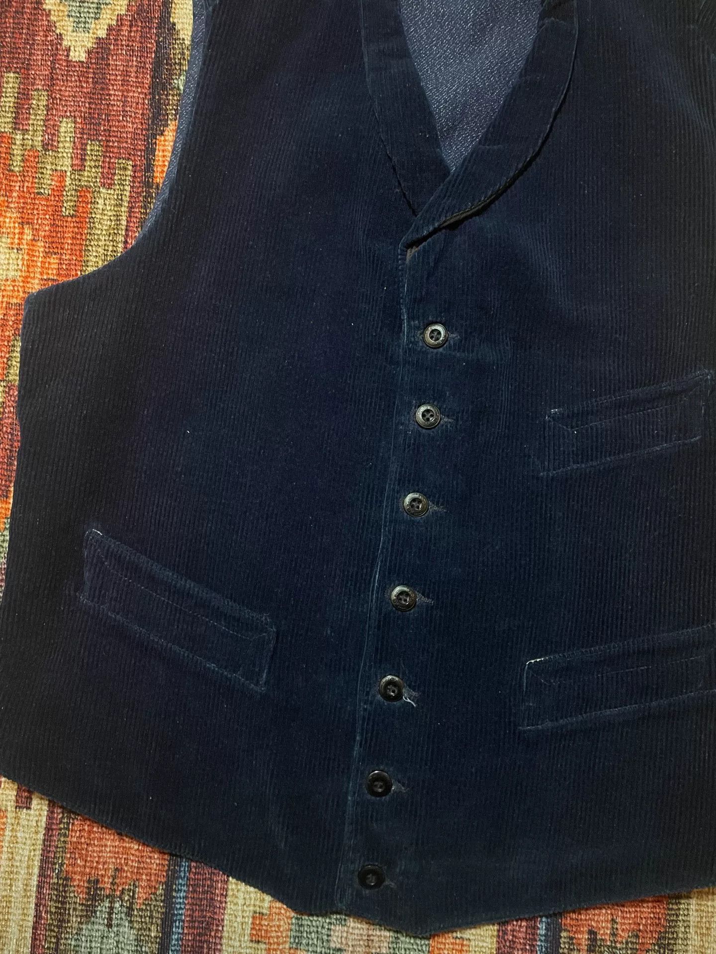 Mister Freedom Mister Freedom Out-of-Print Indigo Corduroy Vest Size US S / EU 44-46 / 1 - 4 Thumbnail
