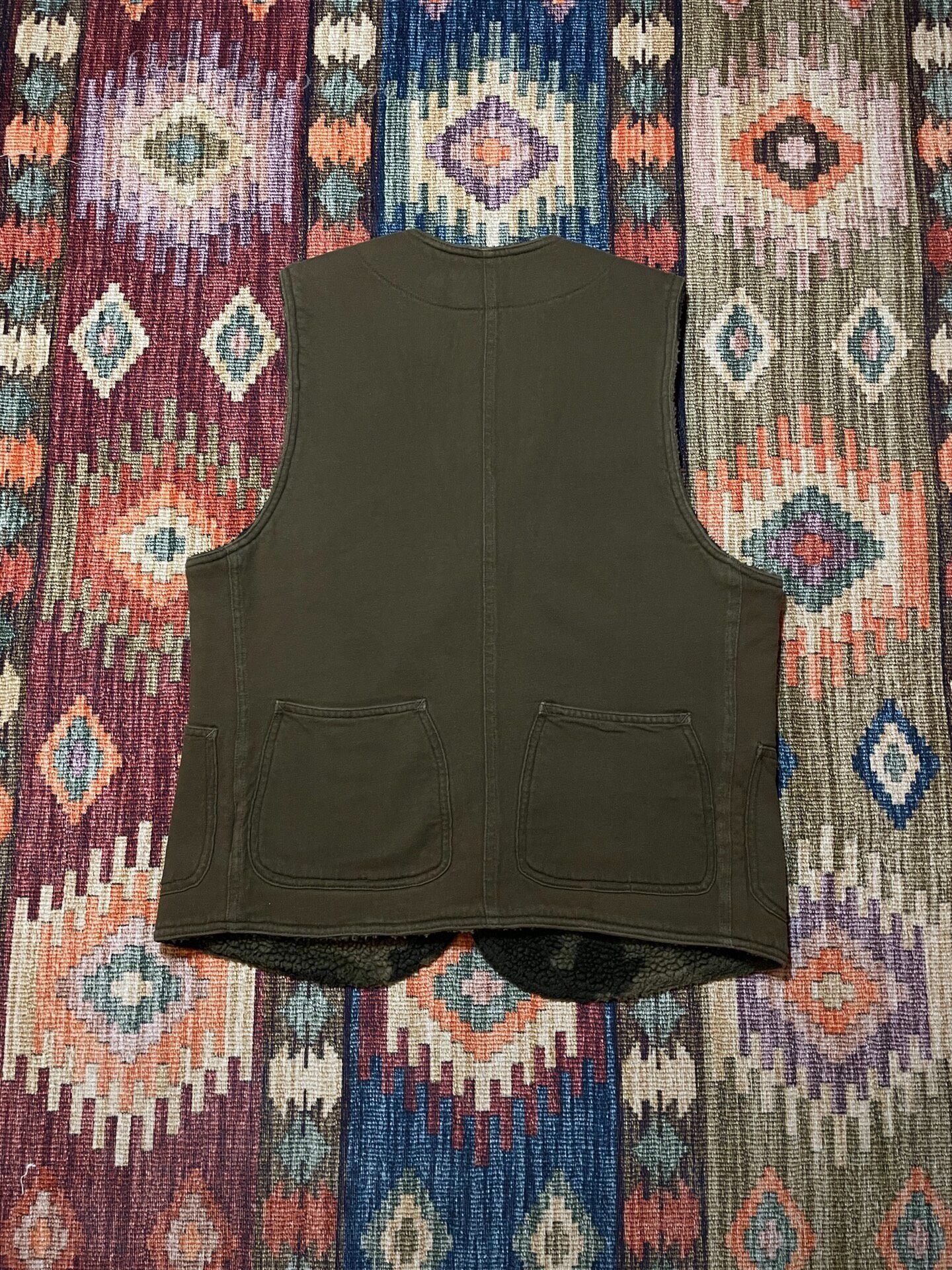 RRL Ralph Lauren RRL Discontinued Camo Fleece Vest Size US M / EU 48-50 / 2 - 2 Thumbnail