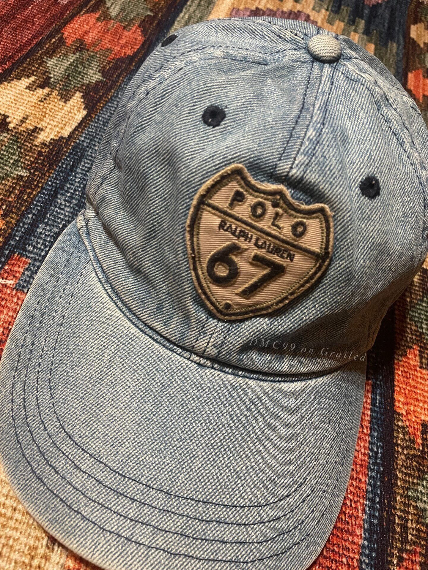 Polo Ralph Lauren Polo Ralph Lauren Washed Embroidered Logo Cap Size ONE SIZE - 2 Thumbnail