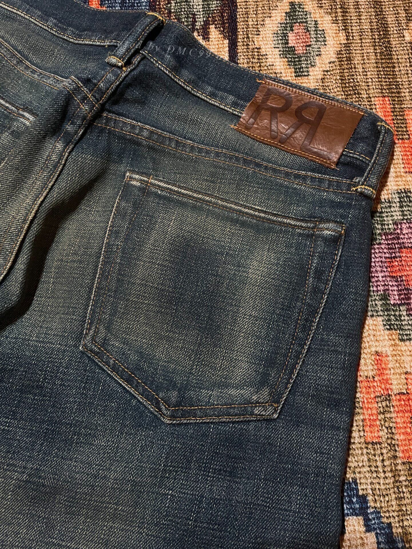 RRL Ralph Lauren RRL American-Made Yellow Mud Washed Jeans Size US 30 / EU 46 - 7 Thumbnail